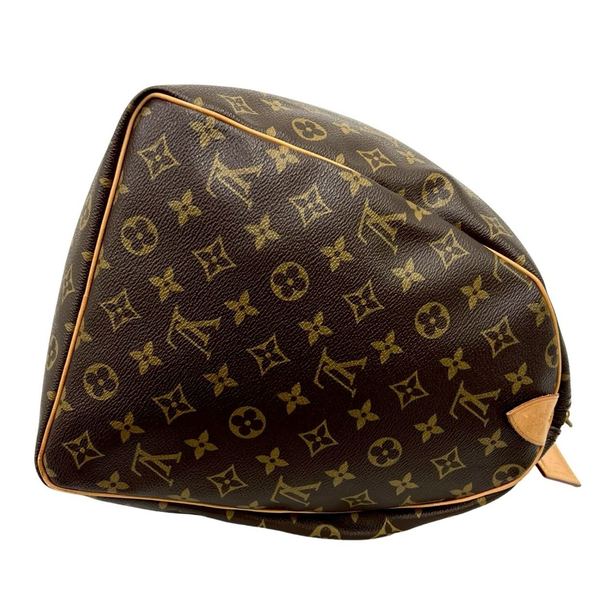 Louis Vuitton Brown Leather Pvc Boston Bag (Pre-Owned)