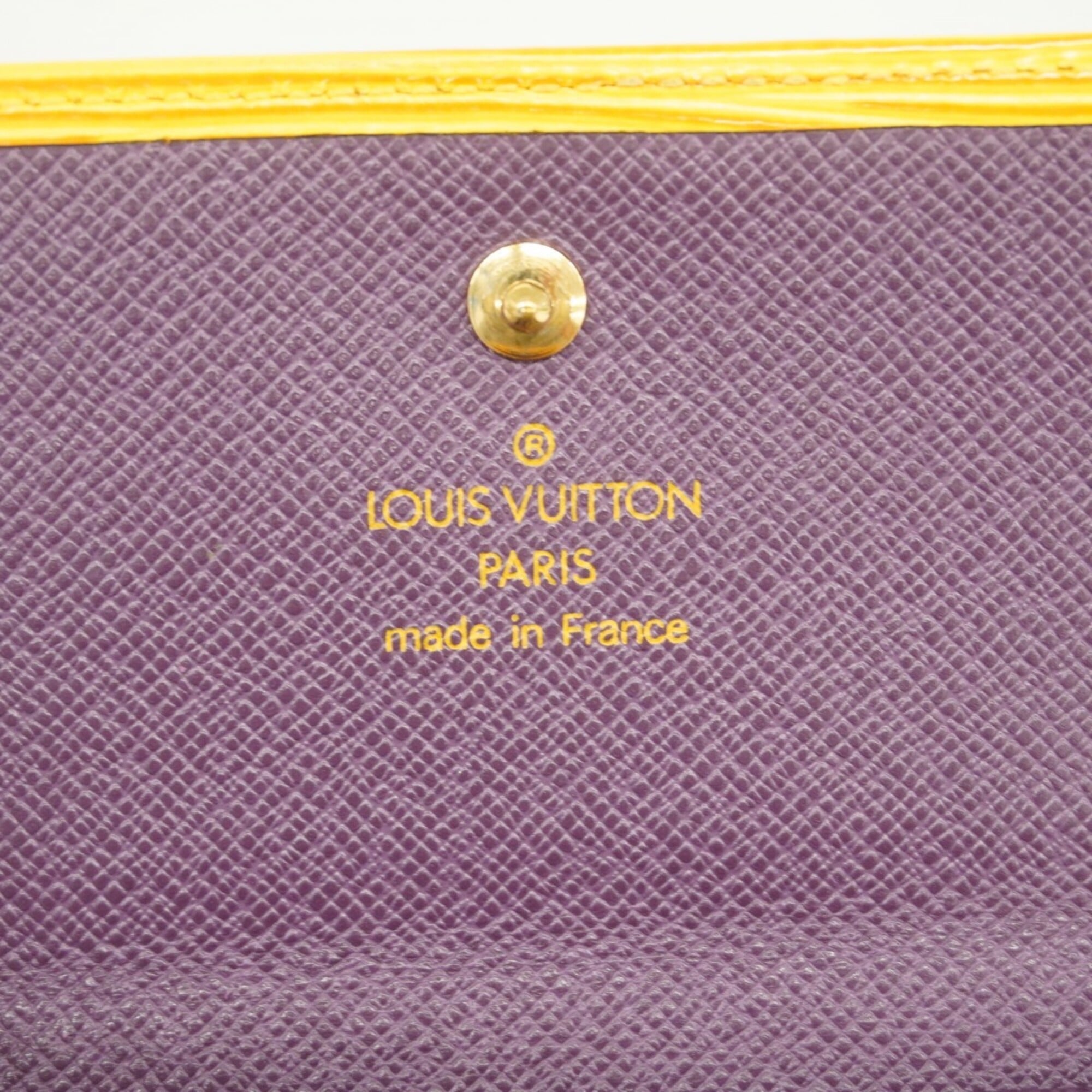 Louis Vuitton Jaune Wallet (Tri-Fold) (Pre-Owned)