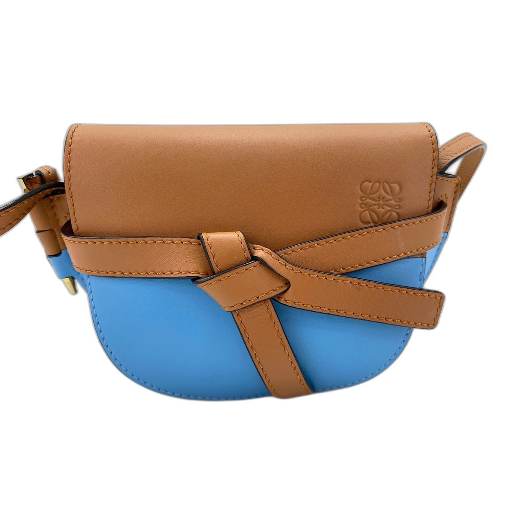 Loewe Brown Leather Shoulder Bag (Pre-Owned)