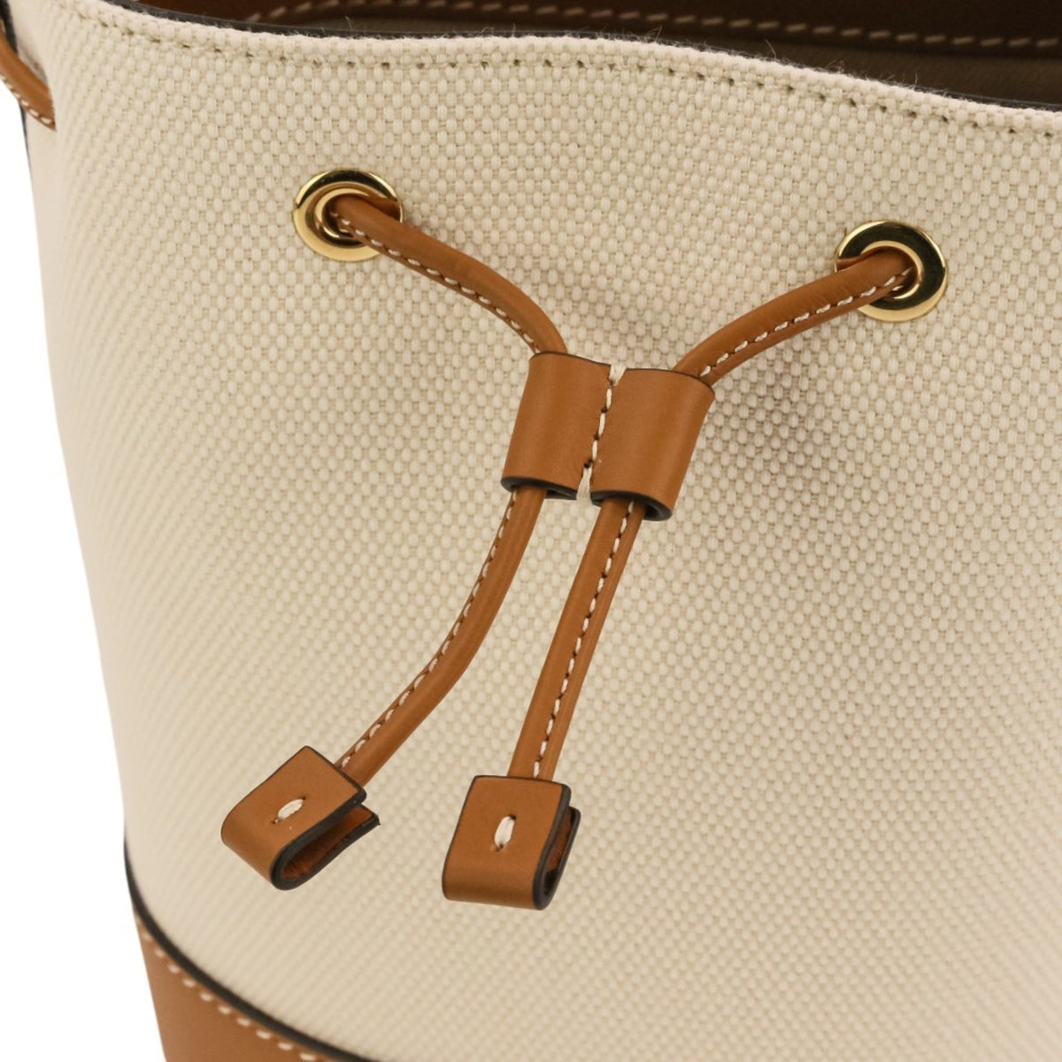 Burberry Brown Canvas Leather Shoulder Bag (Pre-Owned)