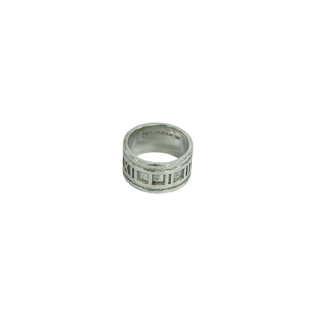 Tiffany Silver Silver 925 Band Ring (Pre-Owned)