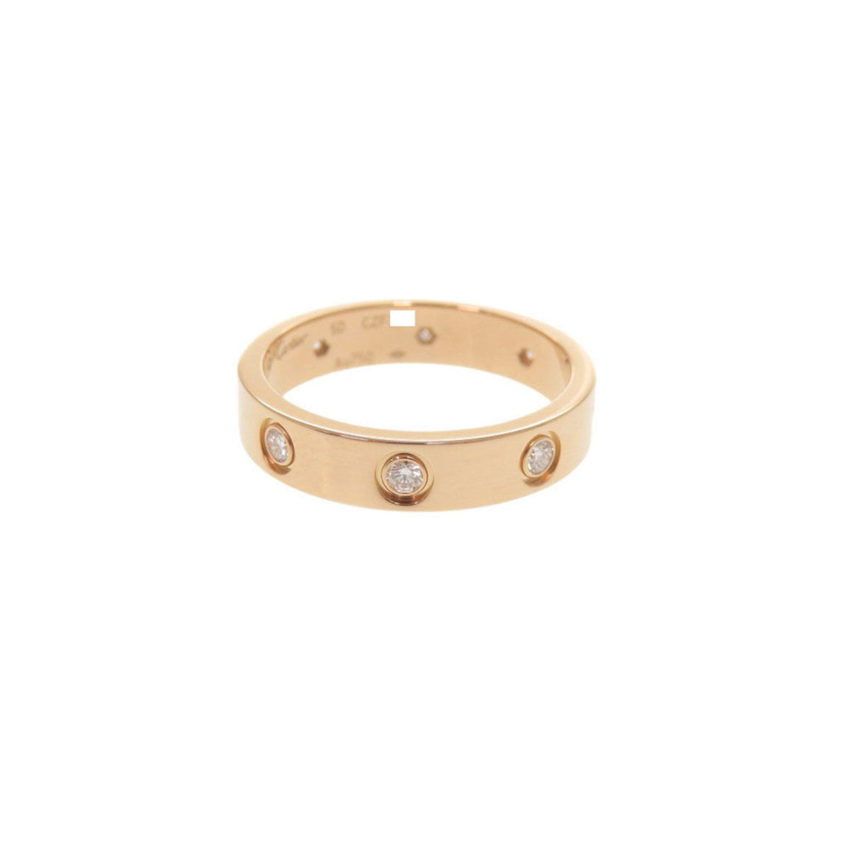 Cartier Pink Gold Pink Gold (18K) Band Ring (Pre-Owned)