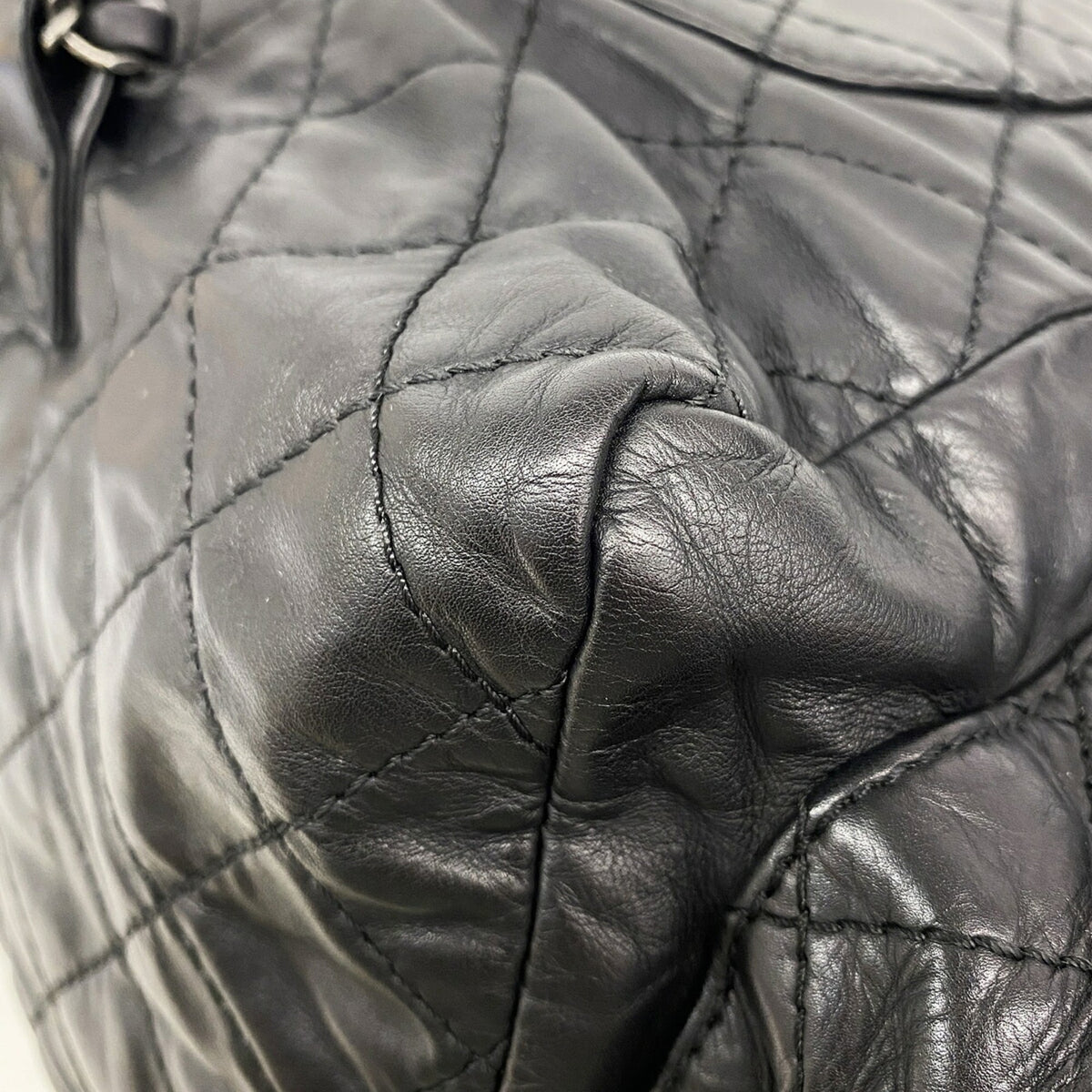 Chanel Black Leather Backpack (Pre-Owned)