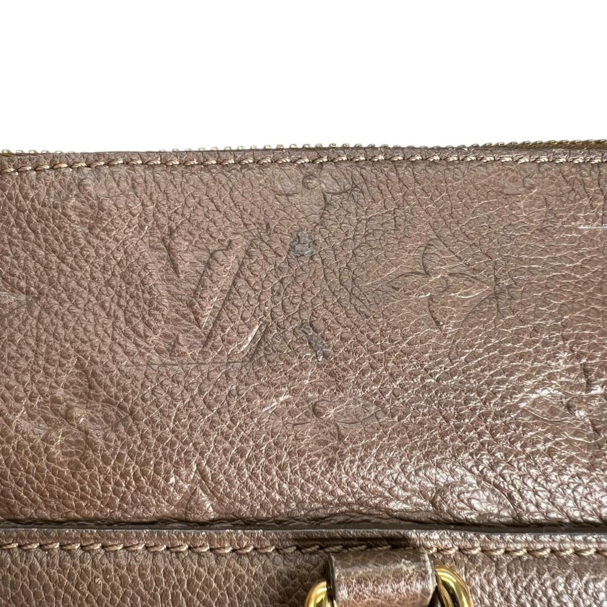 Louis Vuitton Monogram Empreinte Brown Monogram Empreinte Handbag Shoulder Bag (Pre-Owned)