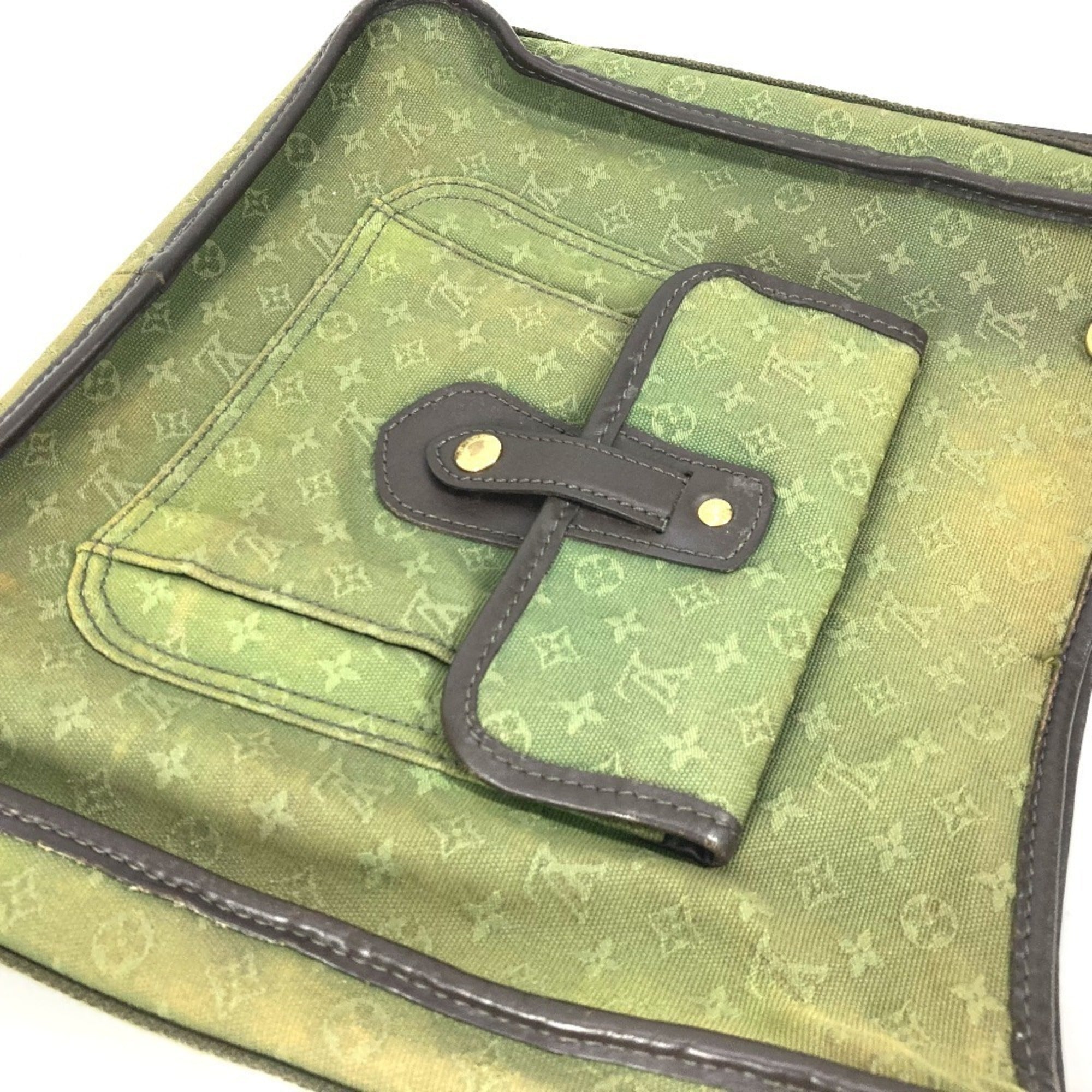 Louis Vuitton Khaki Monogram Mini Shoulder Bag (Pre-Owned)