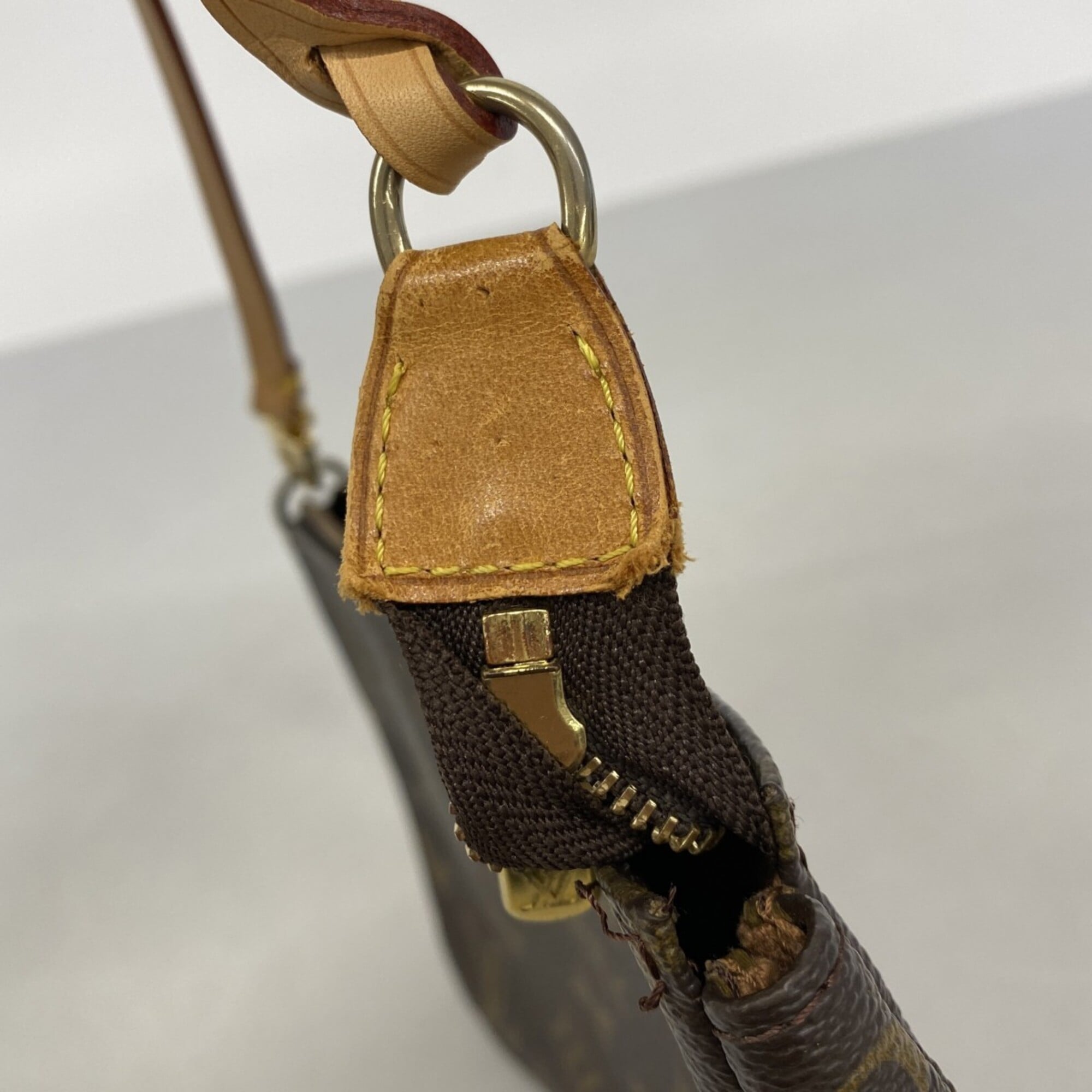 Louis Vuitton Brown Pouch (Pre-Owned)