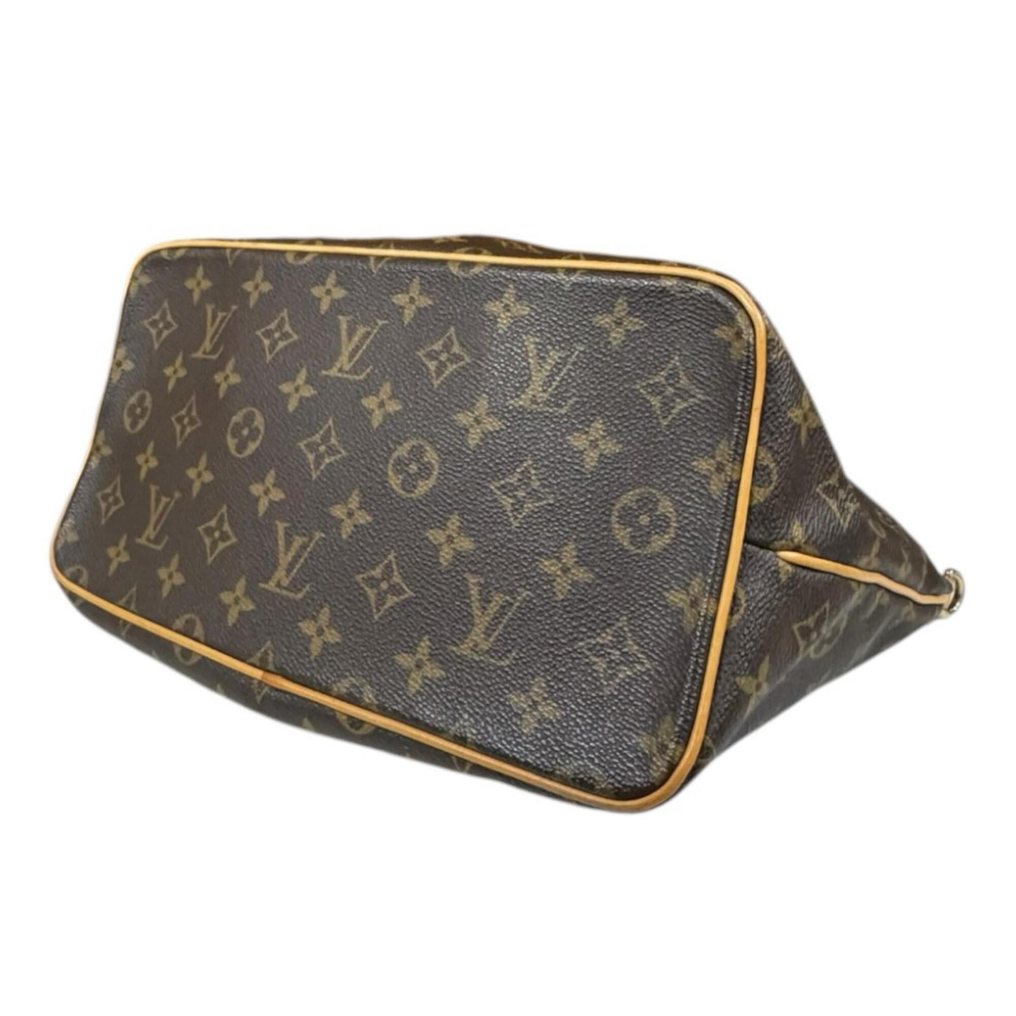 Louis Vuitton Brown Monogram Canvas Shoulder Bag (Pre-Owned)