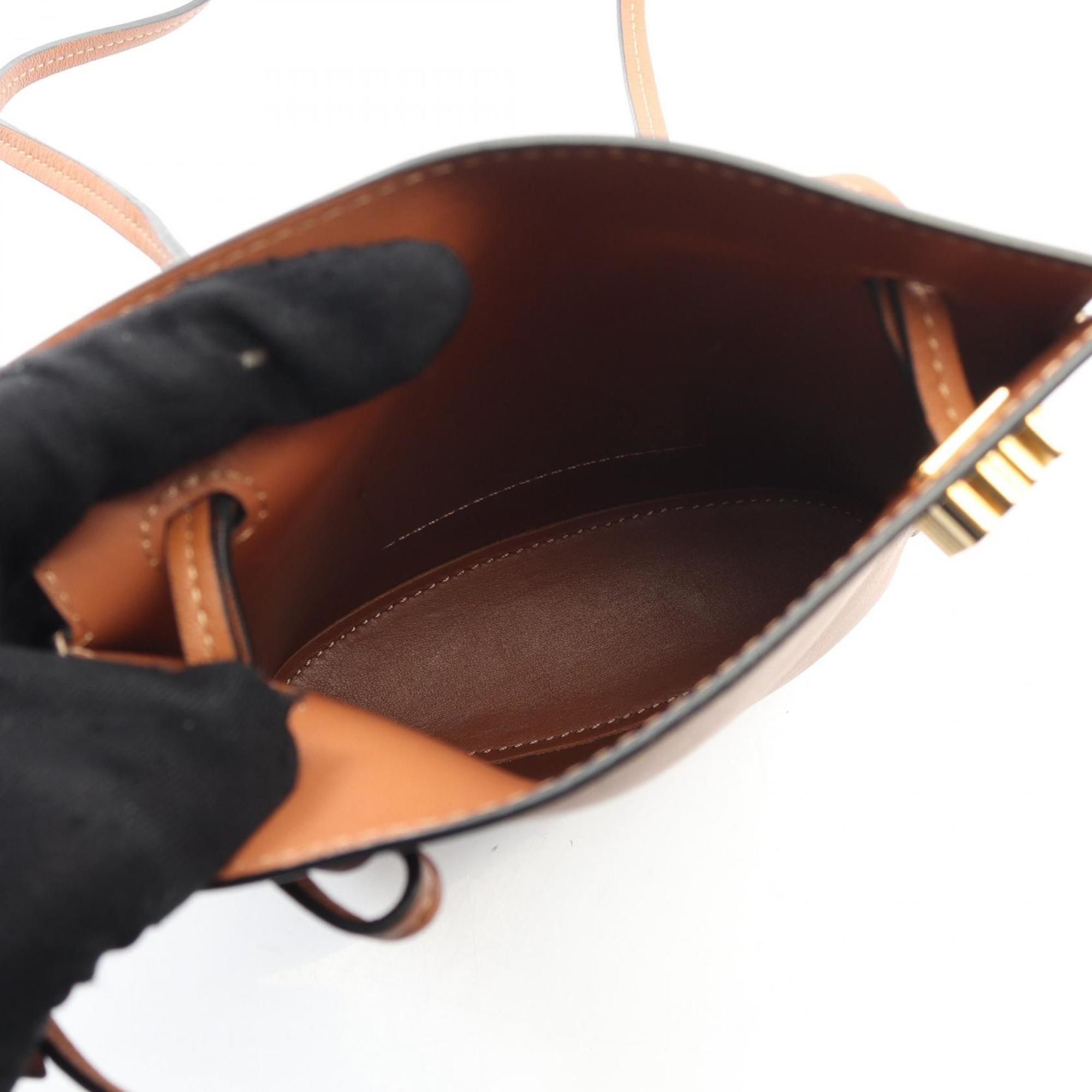 Loewe Brown Leather Shoulder Bag (Pre-Owned)