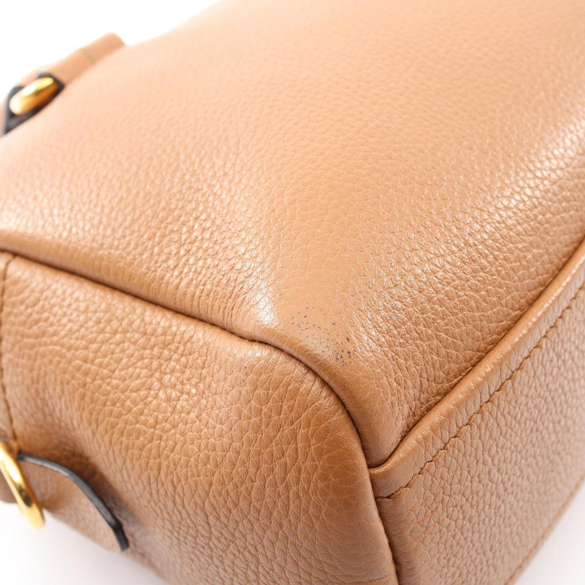 Prada Brown Leather Handbag (Pre-Owned)