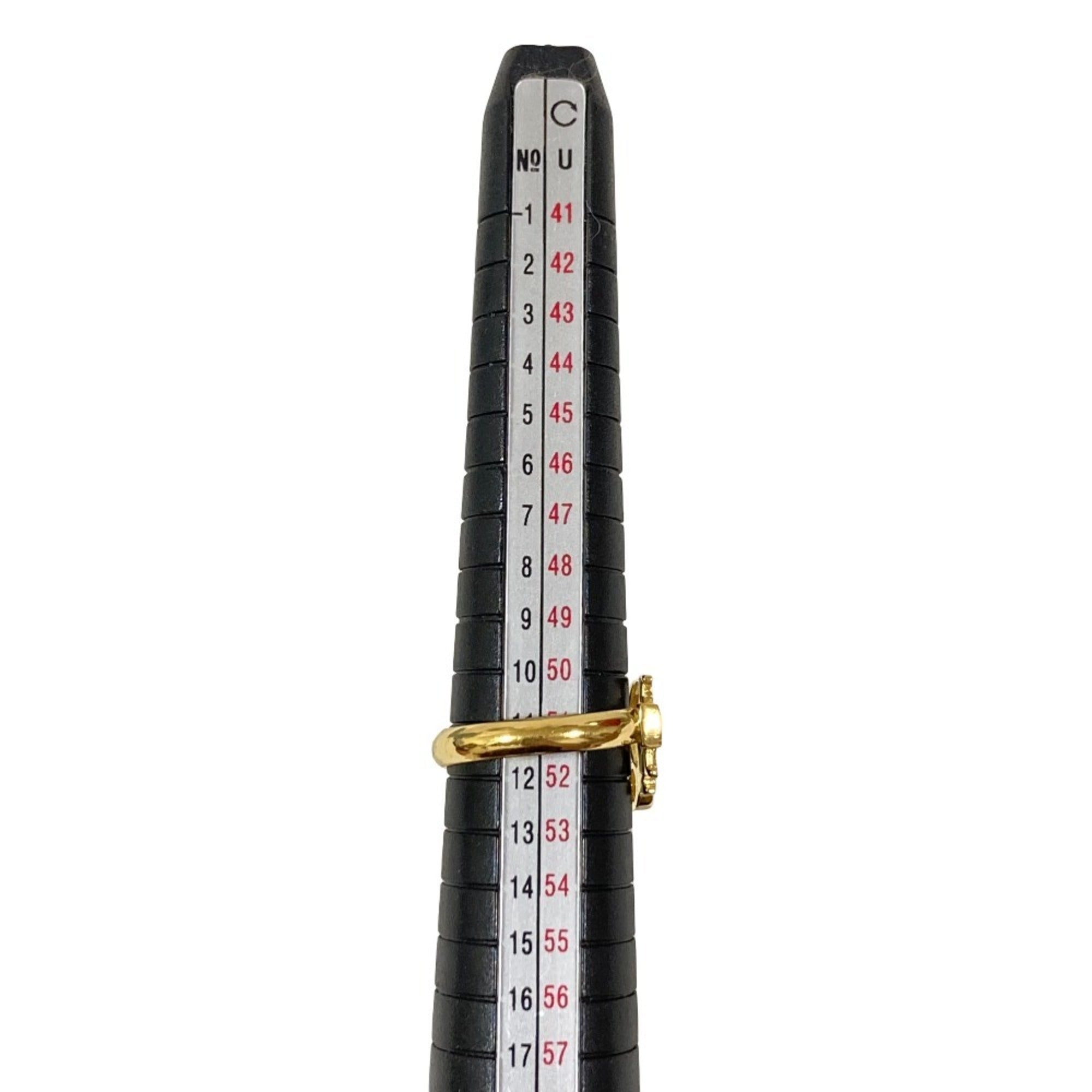 Christian Dior Gold Band Ring (Pre-Owned)