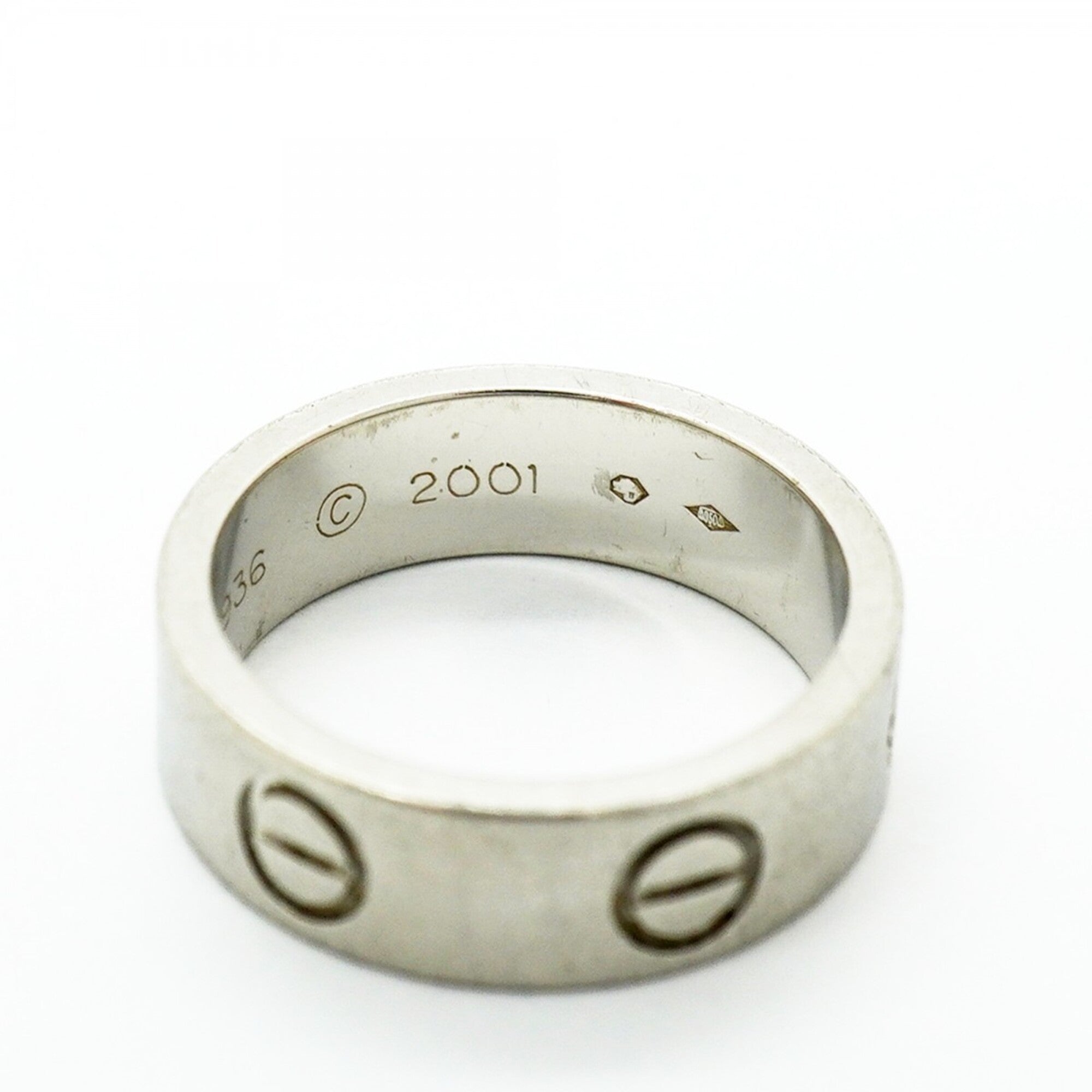 Cartier Platinum 950 Band Ring (Pre-Owned)