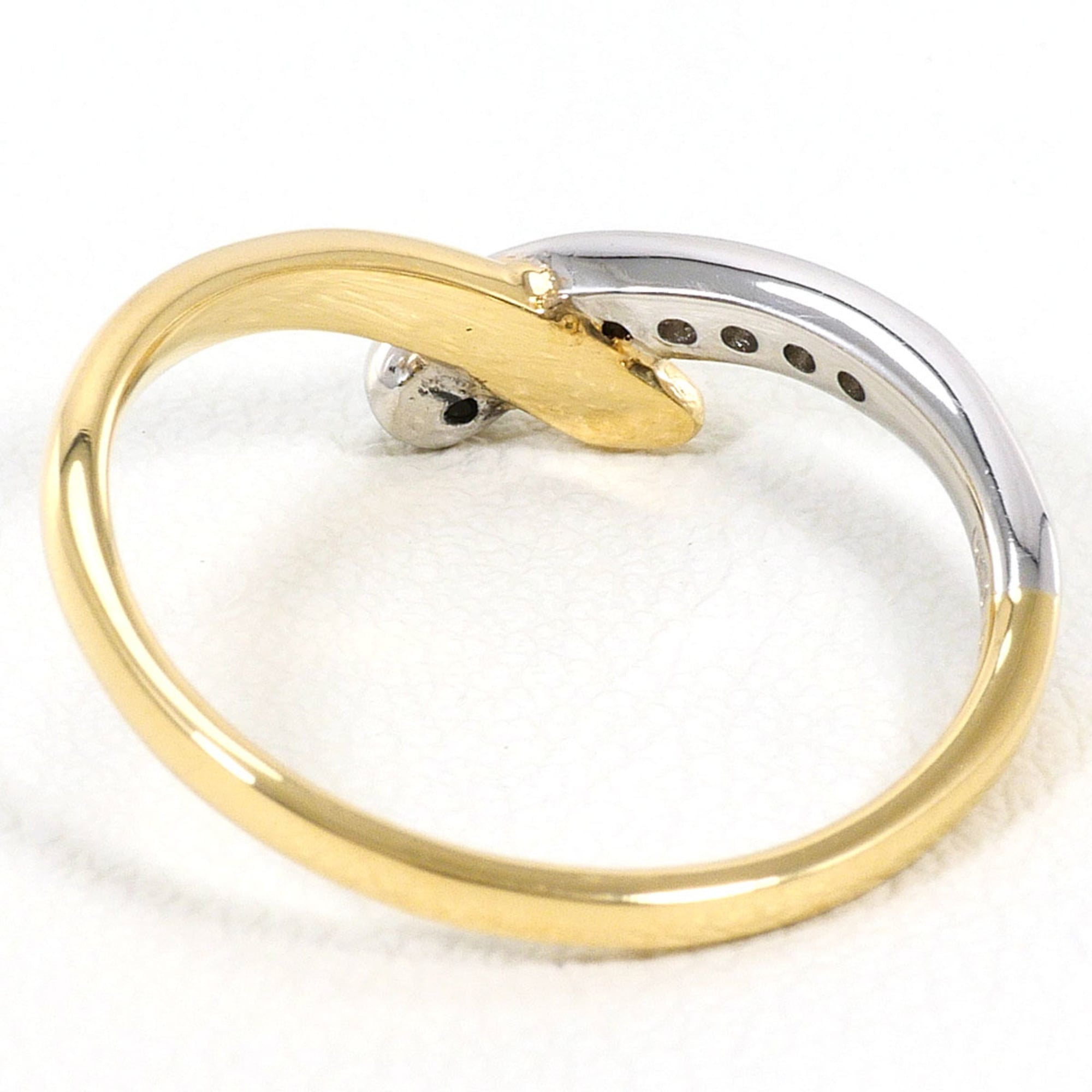Unbranded Platinum Yellow Gold Yellow Gold (18K) Platinum 950 Band Ring (Pre-Owned)
