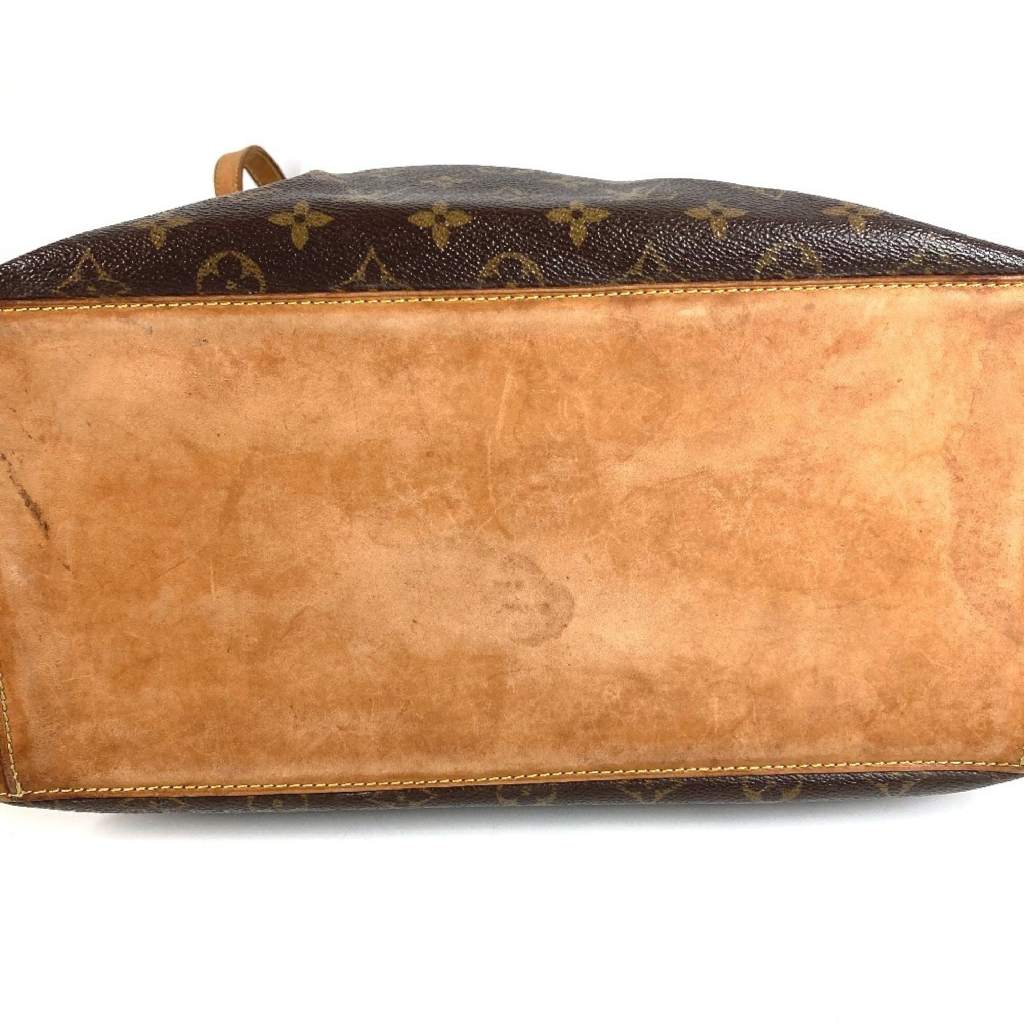 Louis Vuitton Brown Monogram Shoulder Bag Tote Bag (Pre-Owned)