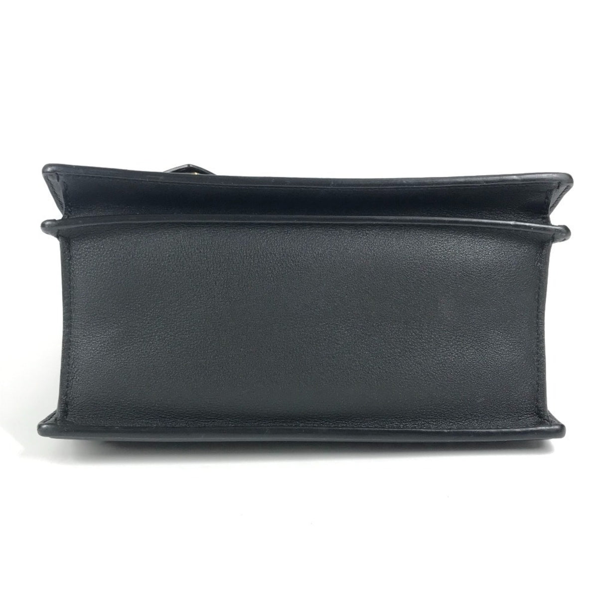 Louis Vuitton Black Noir Leather Handbag Tote Bag (Pre-Owned)