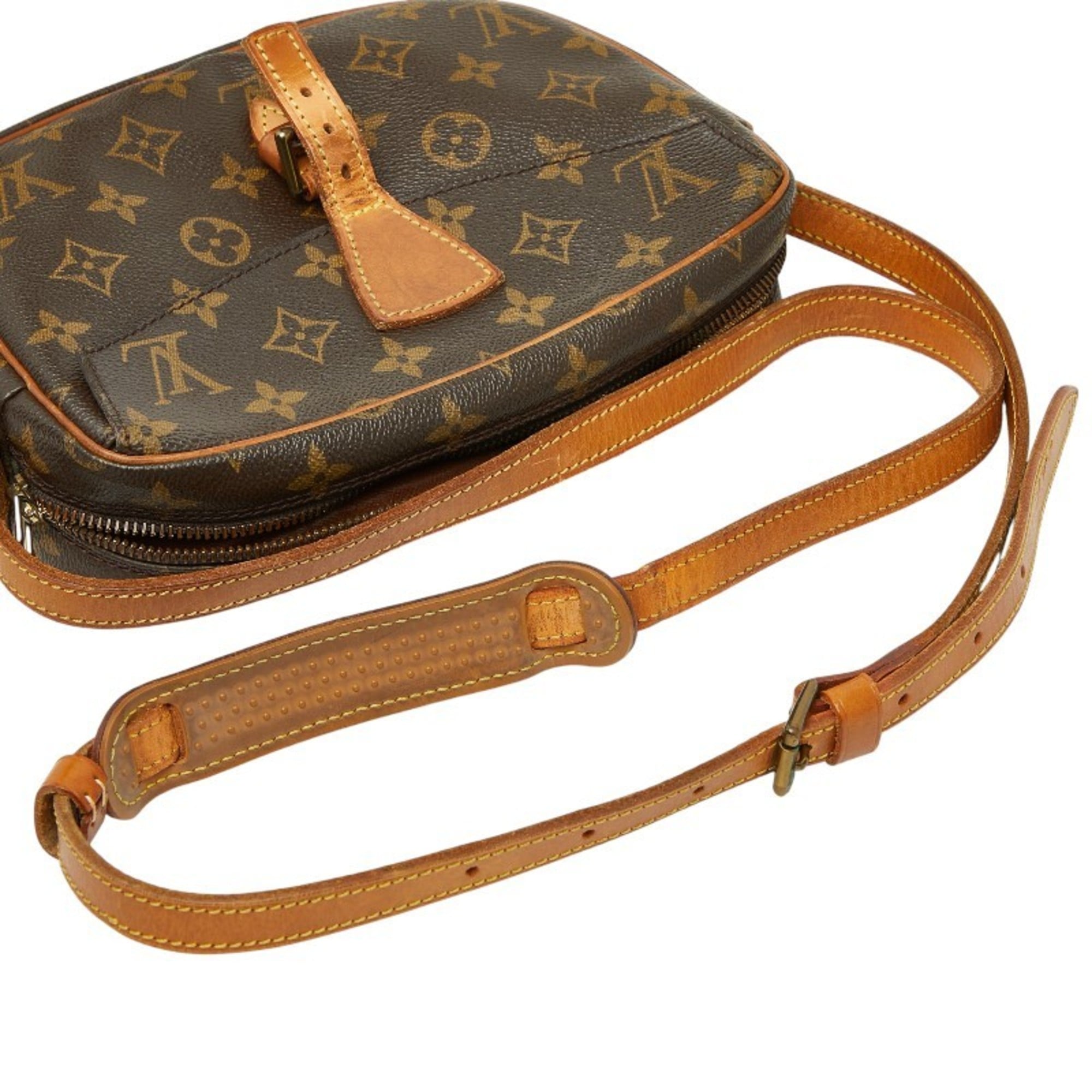 Louis Vuitton Brown Pvc Leather Shoulder Bag (Pre-Owned)