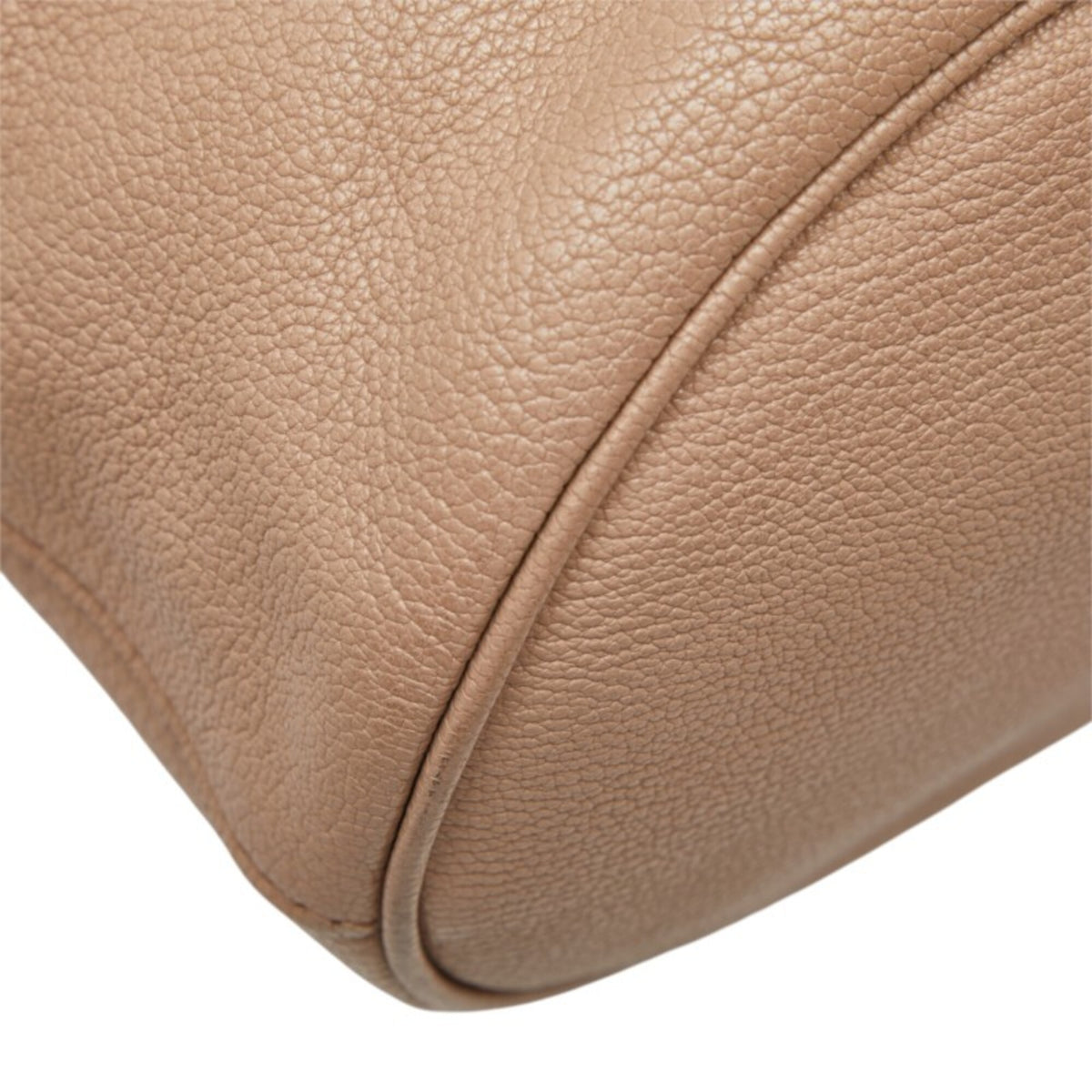 Miu Miu Pink Beige Leather Handbag (Pre-Owned)
