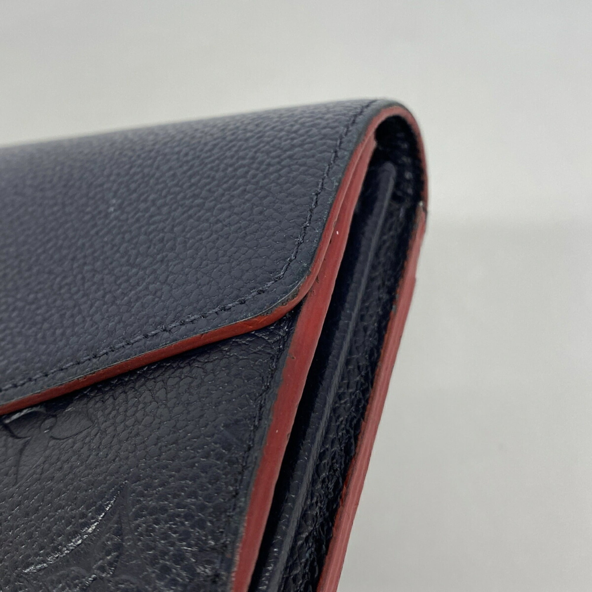Louis Vuitton Marine Rouge Long Wallet (Bi-Fold) (Pre-Owned)