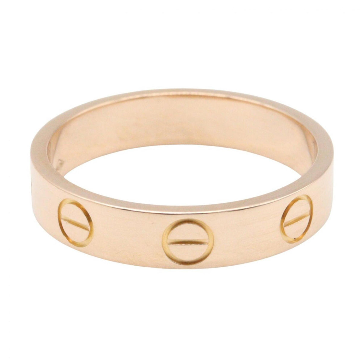 Cartier Gold Pink Gold (18K) Band Ring (Pre-Owned)