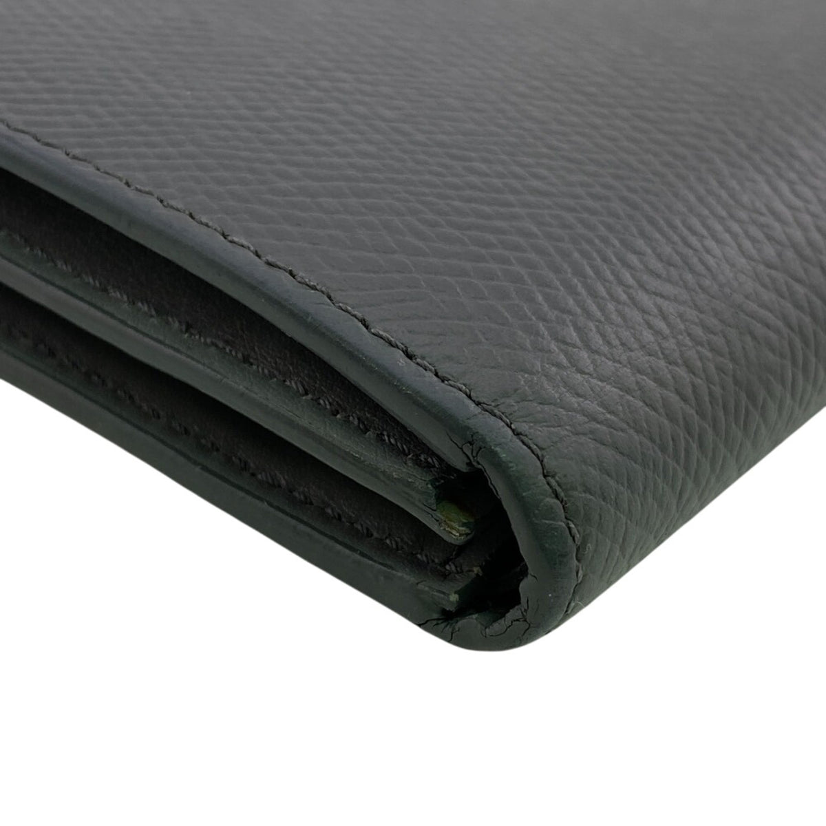 Celine Gray Leather Wallet (Bi-Fold) (Pre-Owned)