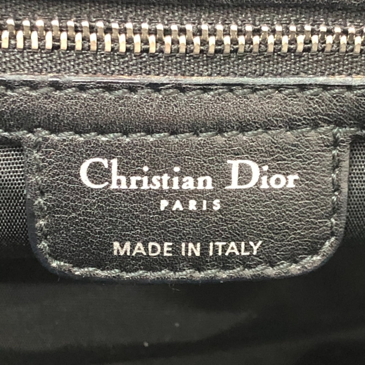 Christian Dior Black Leather Handbag (Pre-Owned)