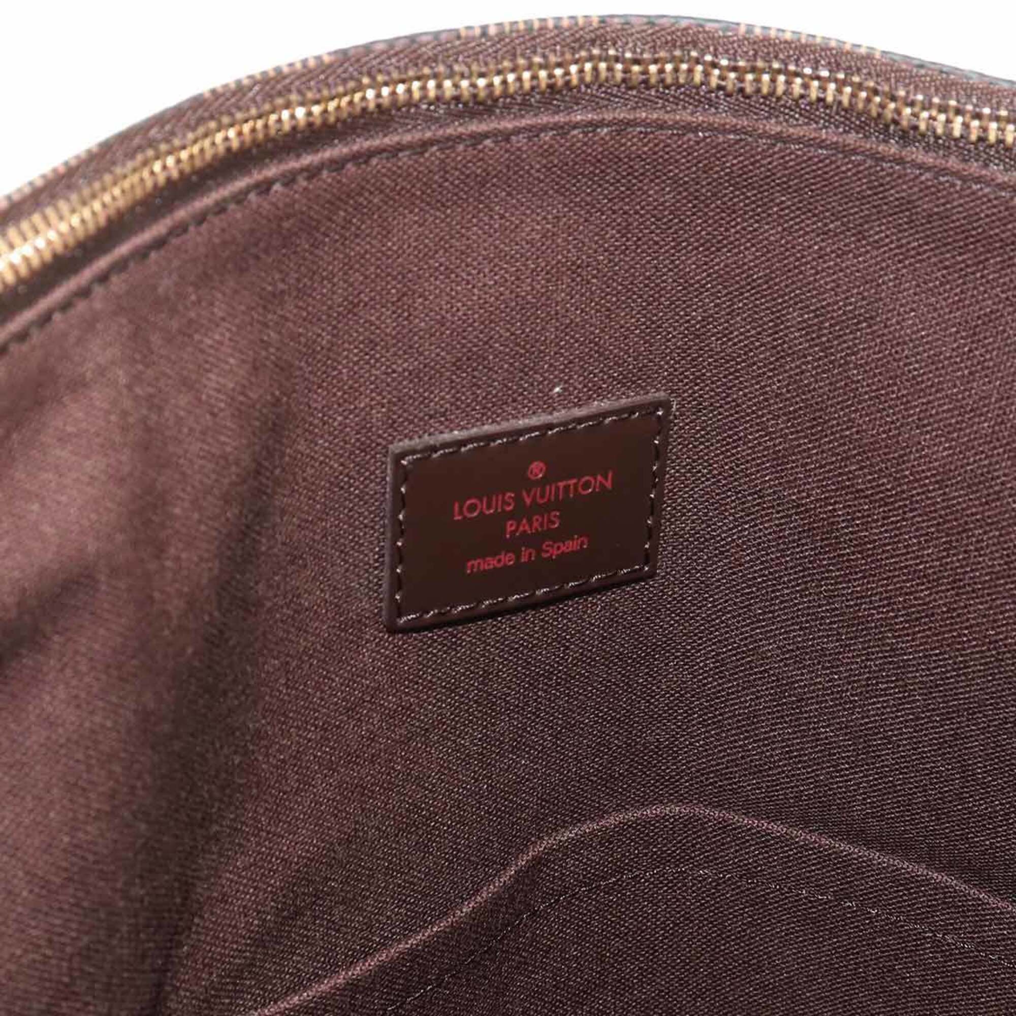 Louis Vuitton Ebene Damier Canvas Handbag Tote Bag (Pre-Owned)