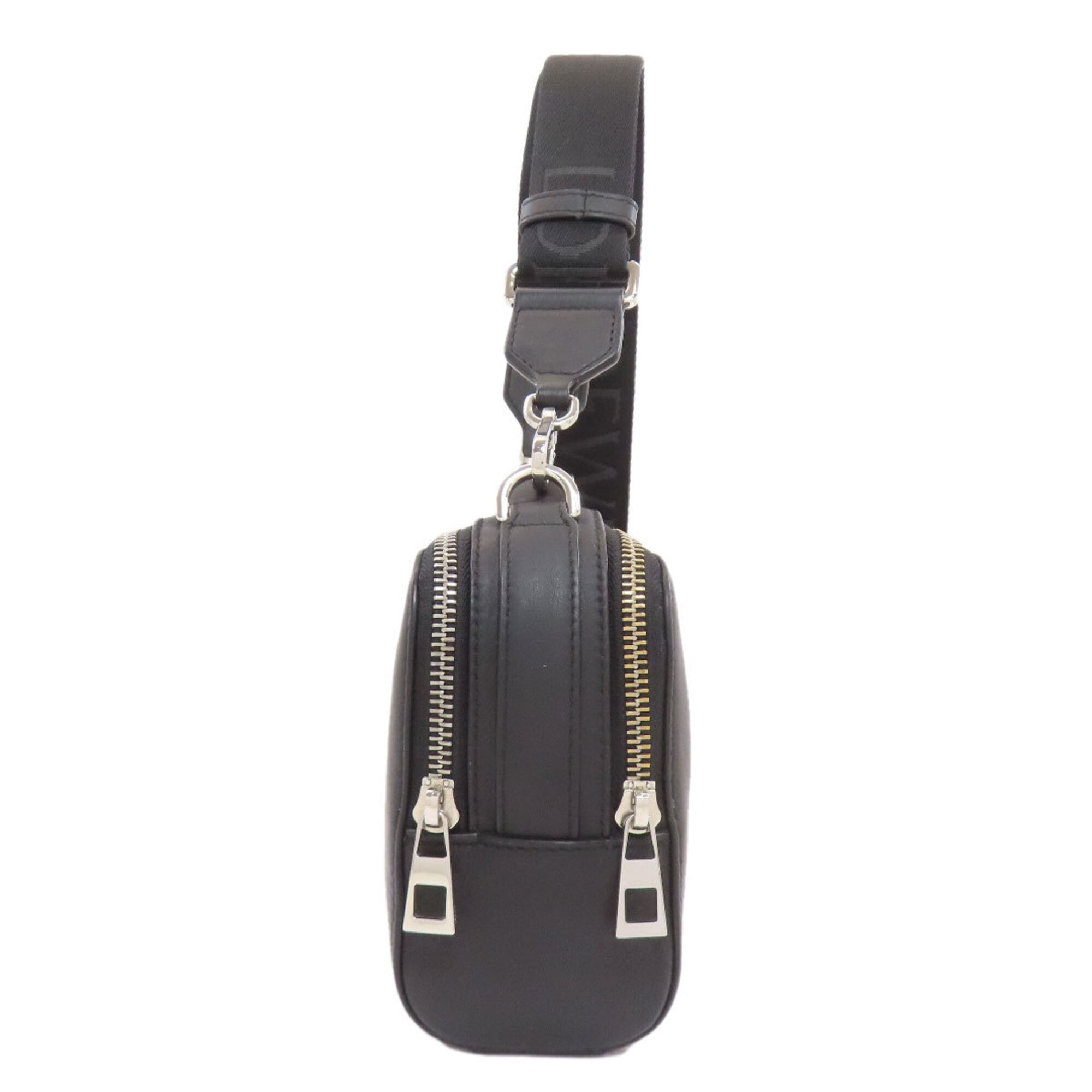 Loewe Black Leather Shoulder Bag (Pre-Owned)