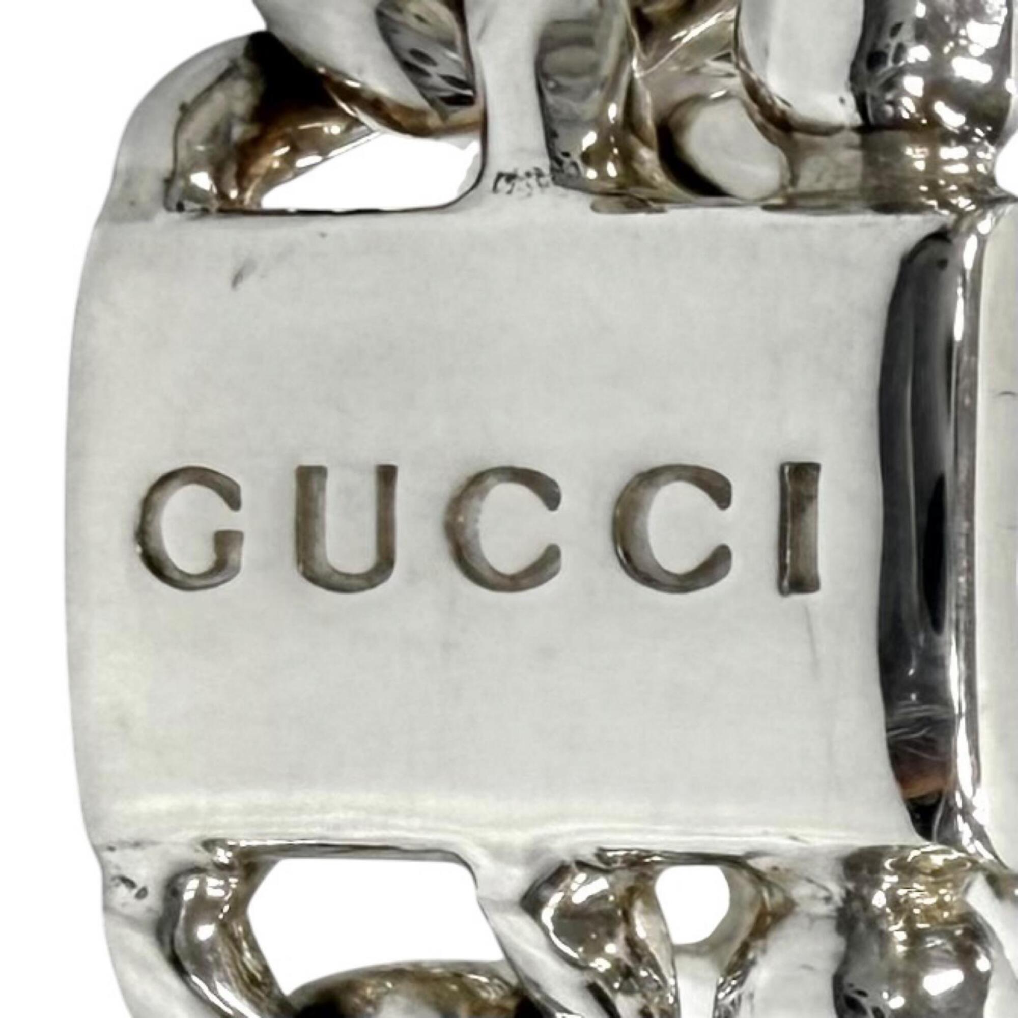 Gucci Silver Silver 925 Band Ring (Pre-Owned)