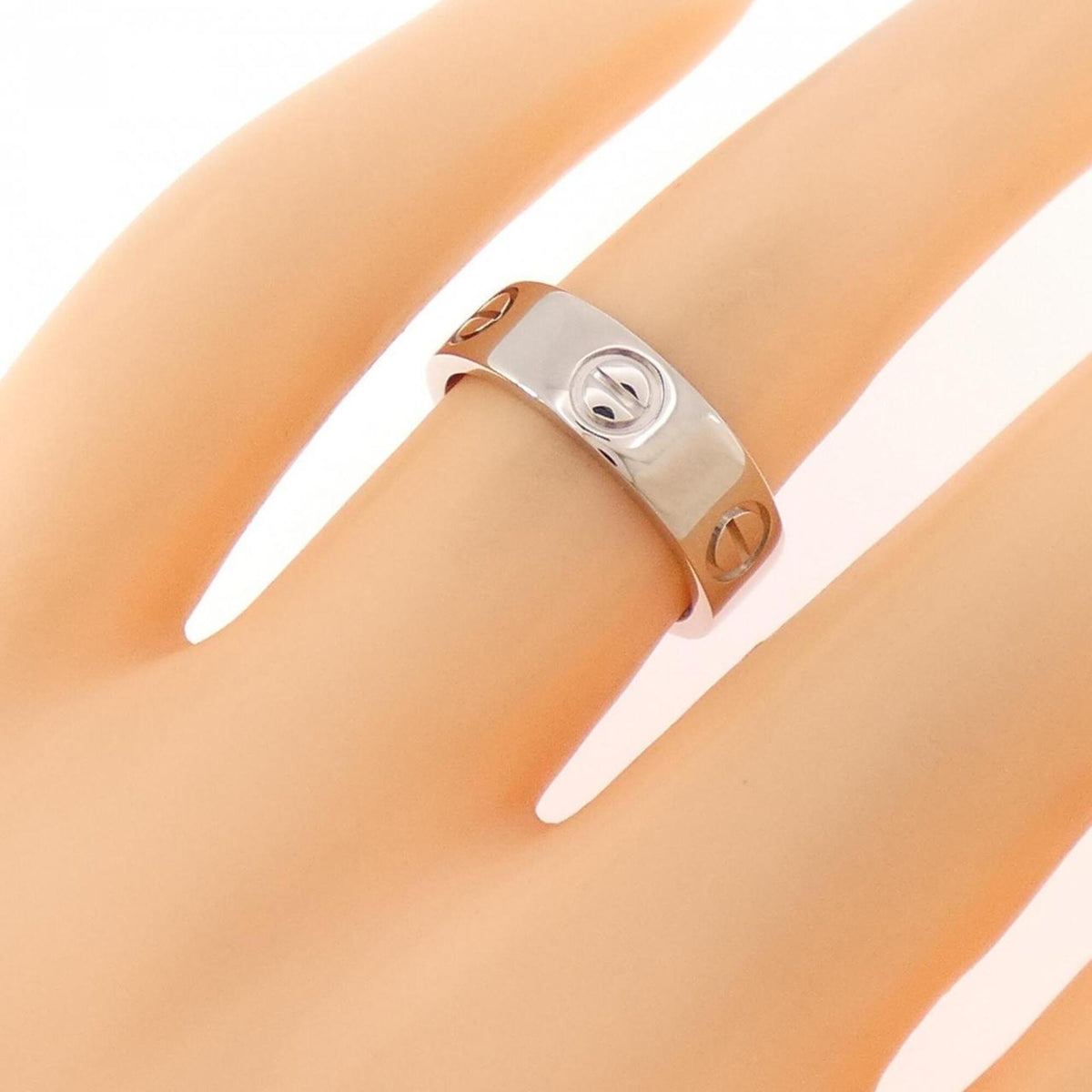 Cartier White Gold (18K) Band Ring (Pre-Owned)