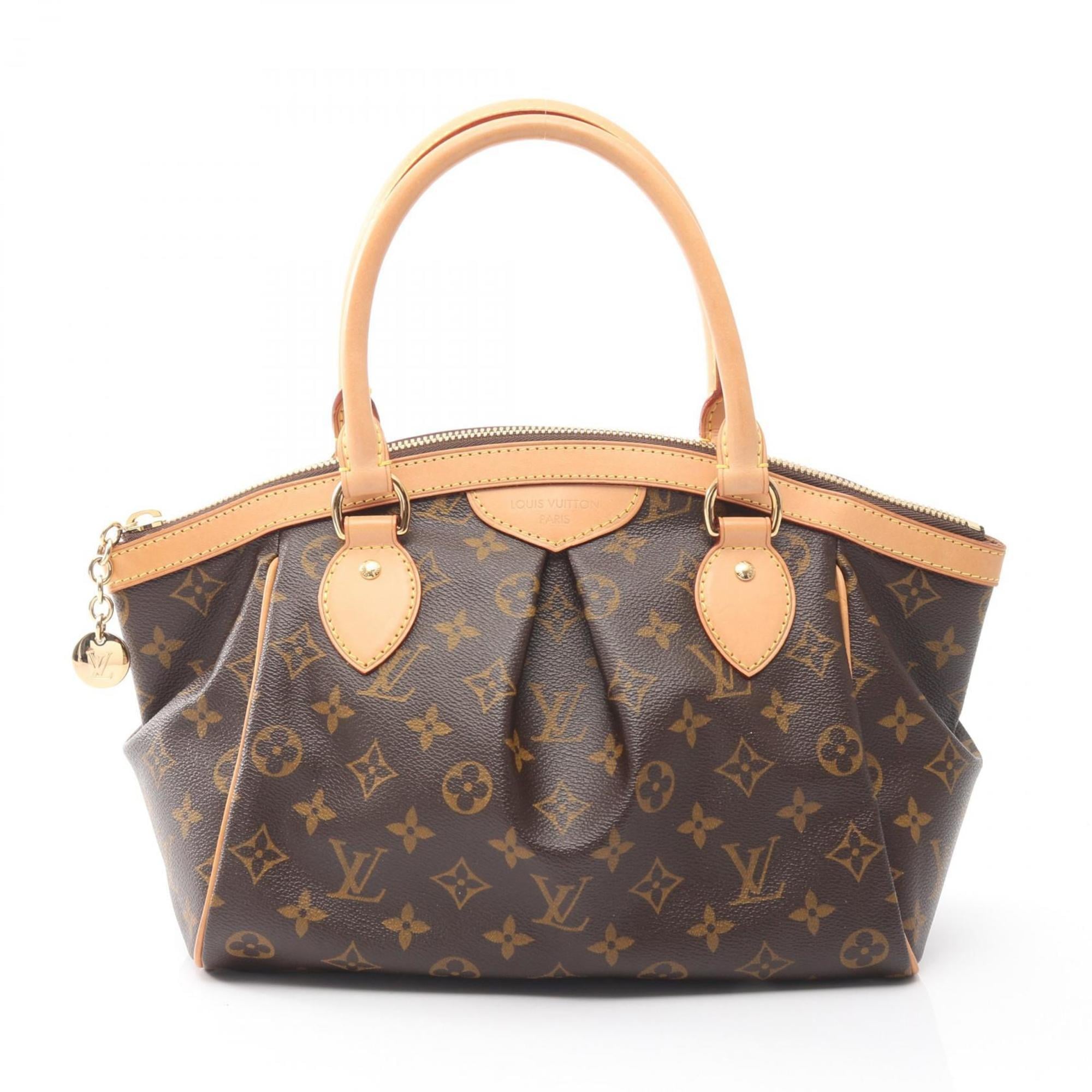 Louis Vuitton Brown Coated Canvas Leather Handbag (Pre-Owned)