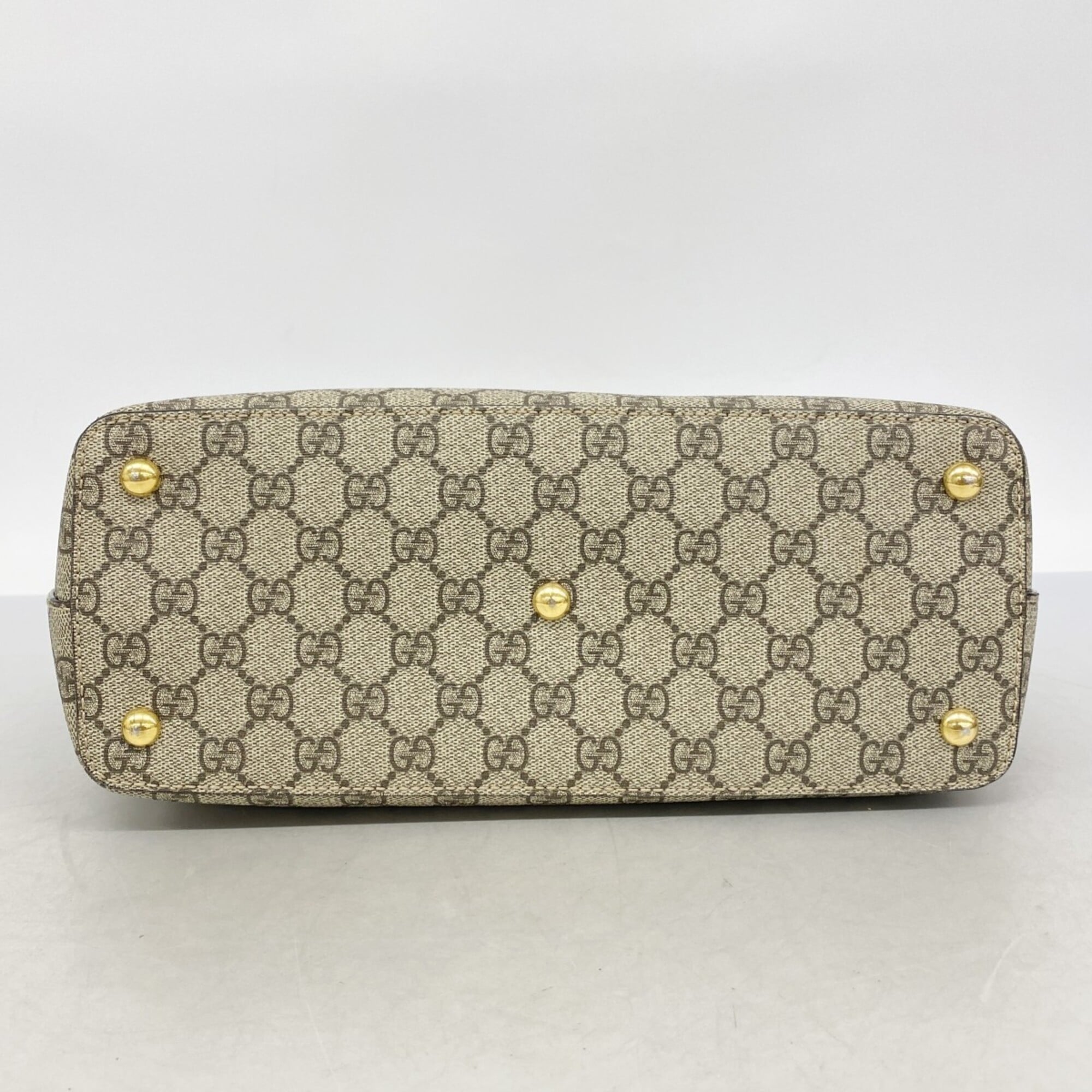 Gucci Brown Pvc Tote Bag (Pre-Owned)