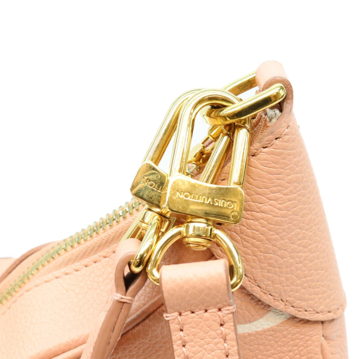 Louis Vuitton Pink Monogram Empreinte Shoulder Bag (Pre-Owned)