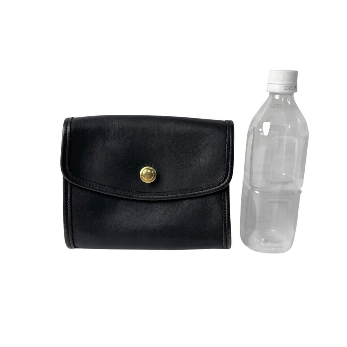Coach Black Leather Shoulder Bag (Pre-Owned)