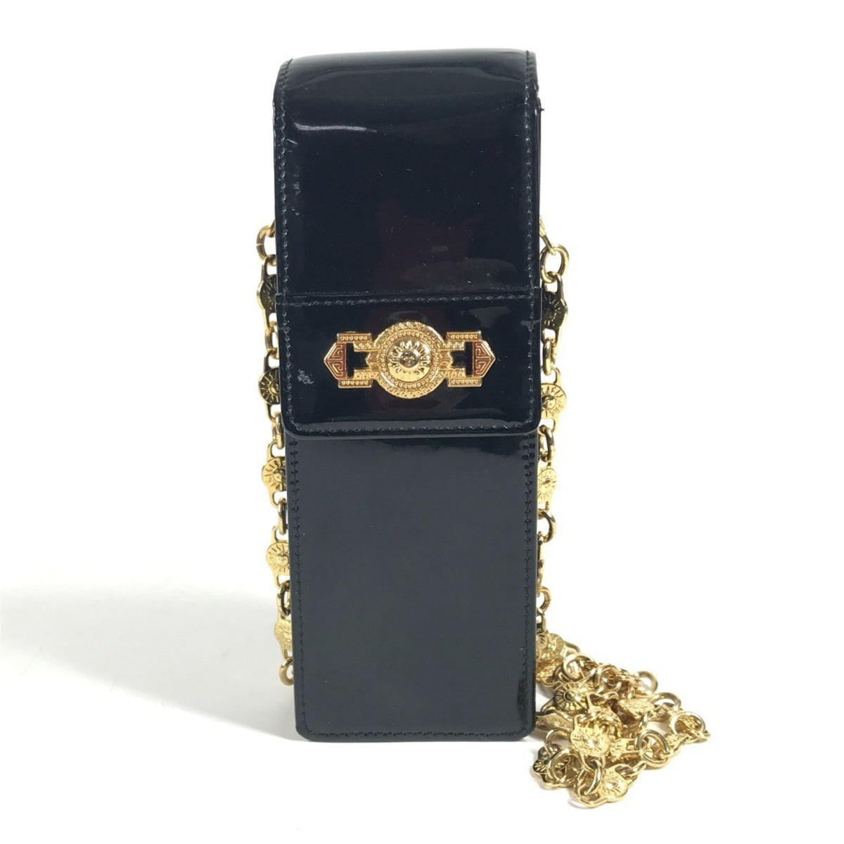 Versace Black Pochette Pouch Shoulder Bag (Pre-Owned)