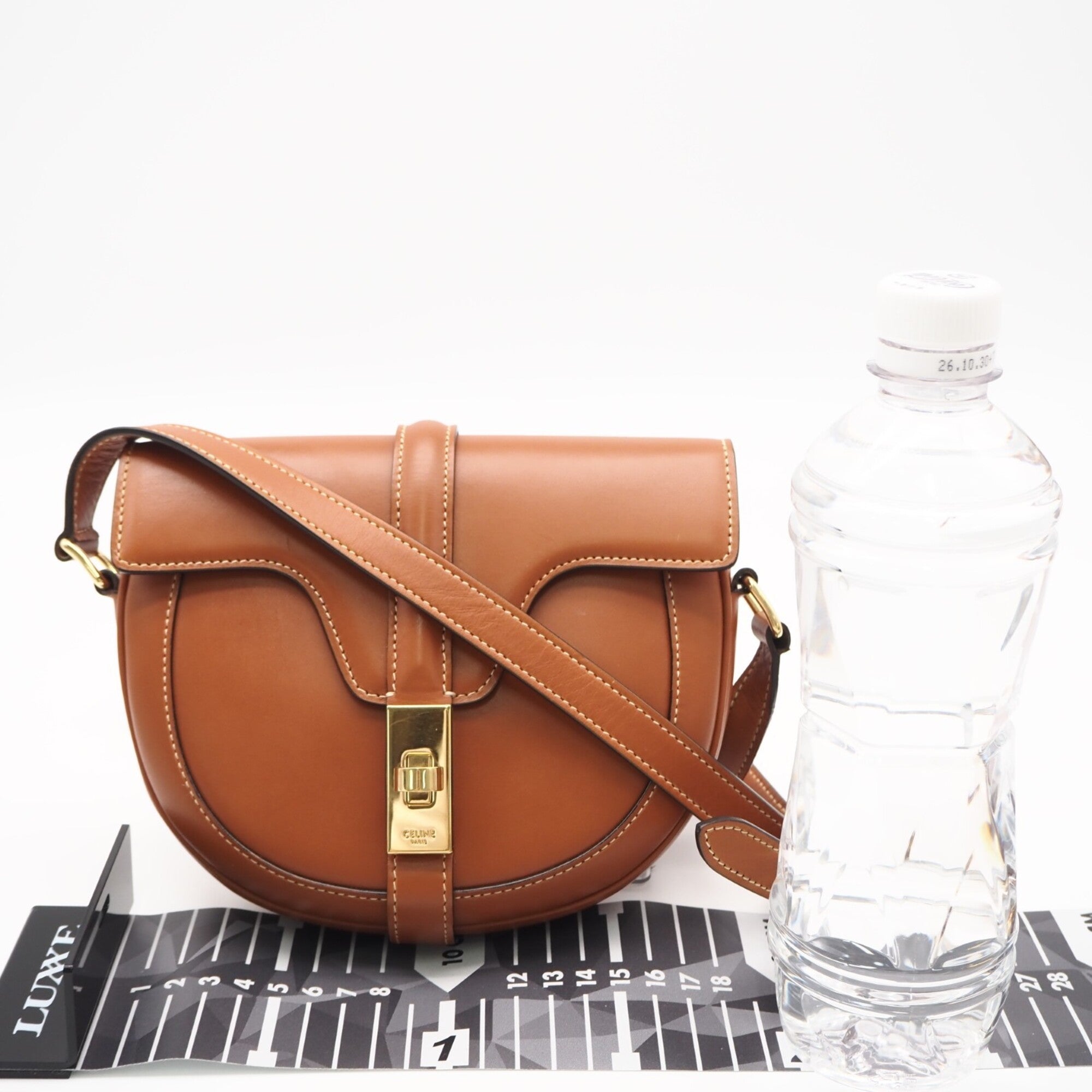 Celine Brown Leather Shoulder Bag (Pre-Owned)