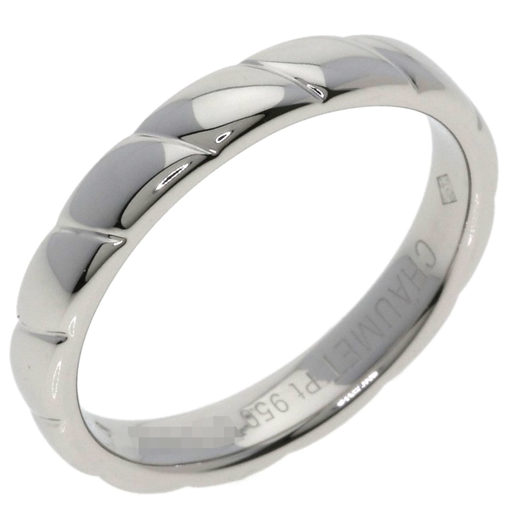 Chaumet Platinum 950 Band Ring (Pre-Owned)
