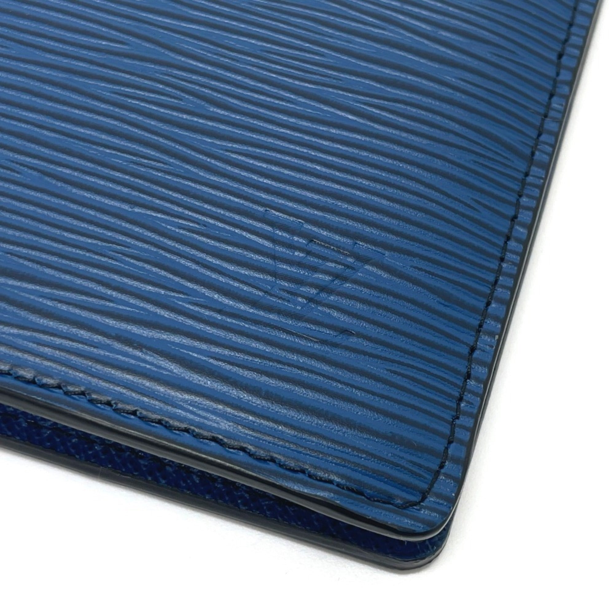 Louis Vuitton Epi Blue Green Red Color Epi Leather Long Wallet (Bi-Fold) (Pre-Owned)