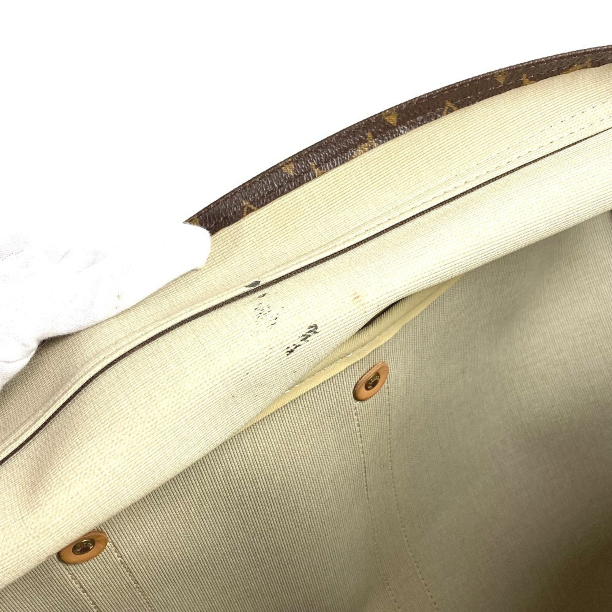 Louis Vuitton Brown Monogram Boston Bag Handbag (Pre-Owned)