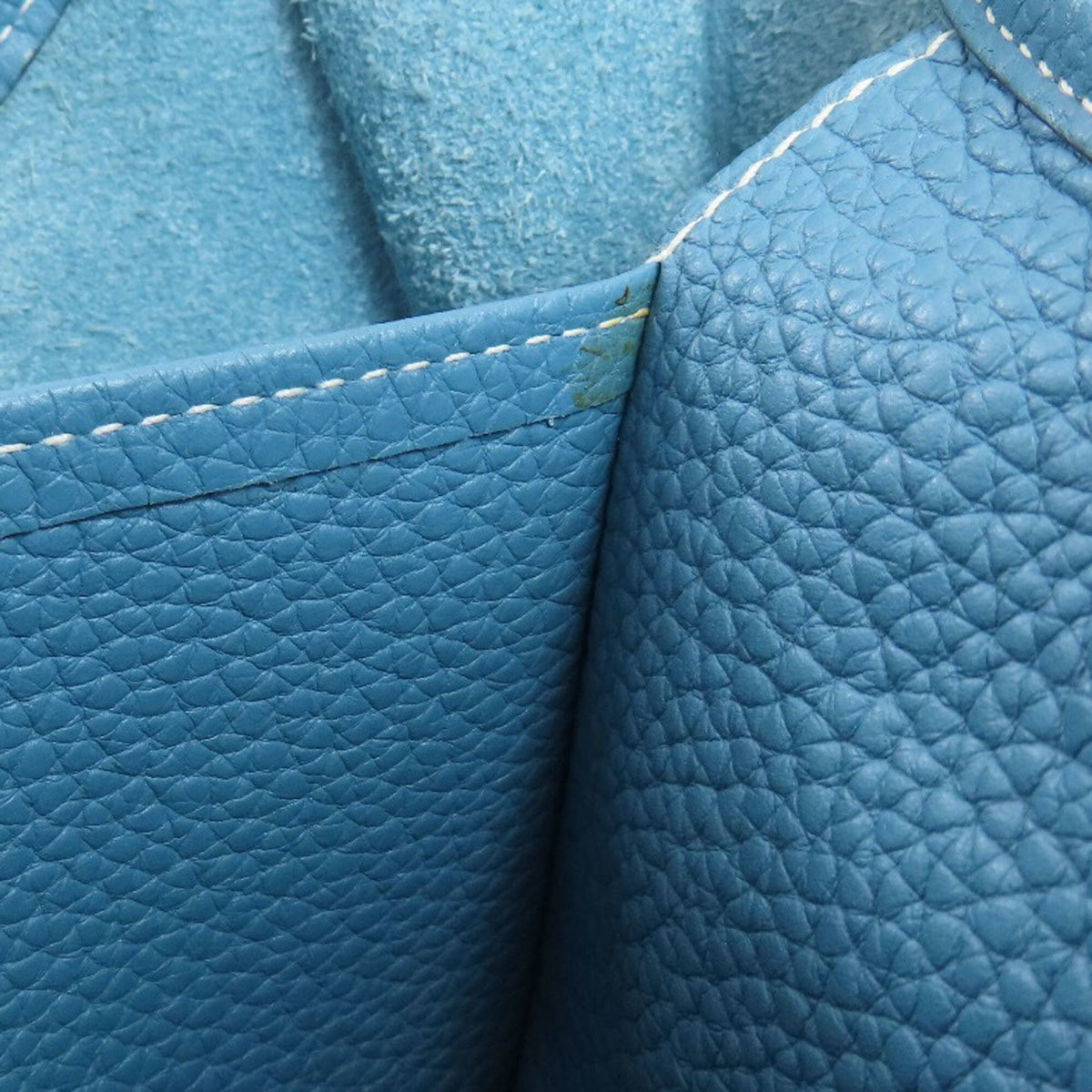 Hermes Evelyne Blue Jean Shoulder Bag (Pre-Owned)