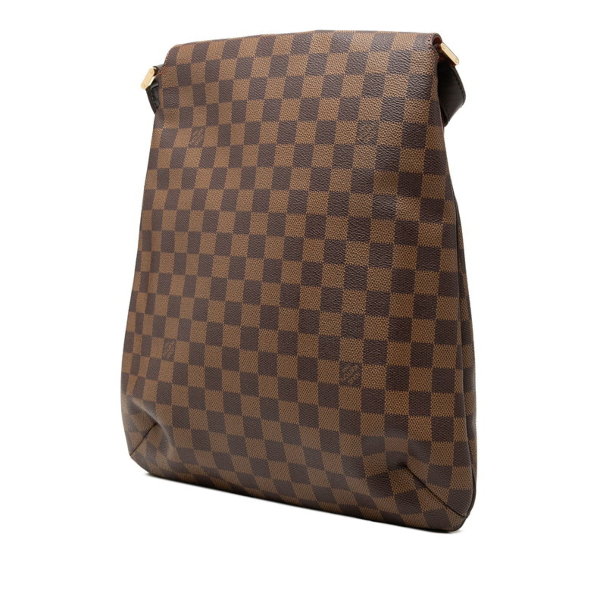 Louis Vuitton Brown Pvc Leather Shoulder Bag (Pre-Owned)