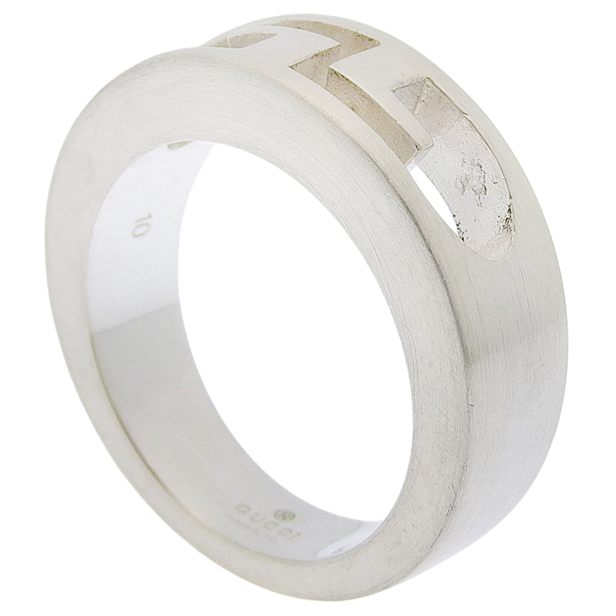 Gucci Silver 925 Band Ring (Pre-Owned)