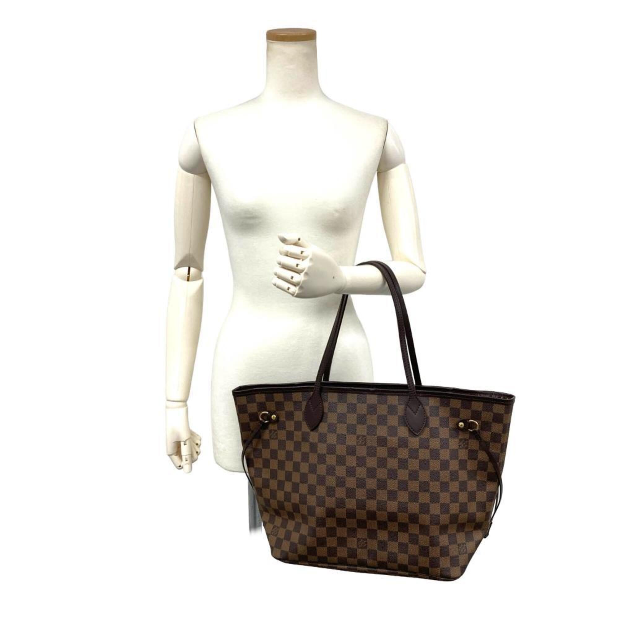 Louis Vuitton Brown Ebene Damier Canvas Tote Bag (Pre-Owned)