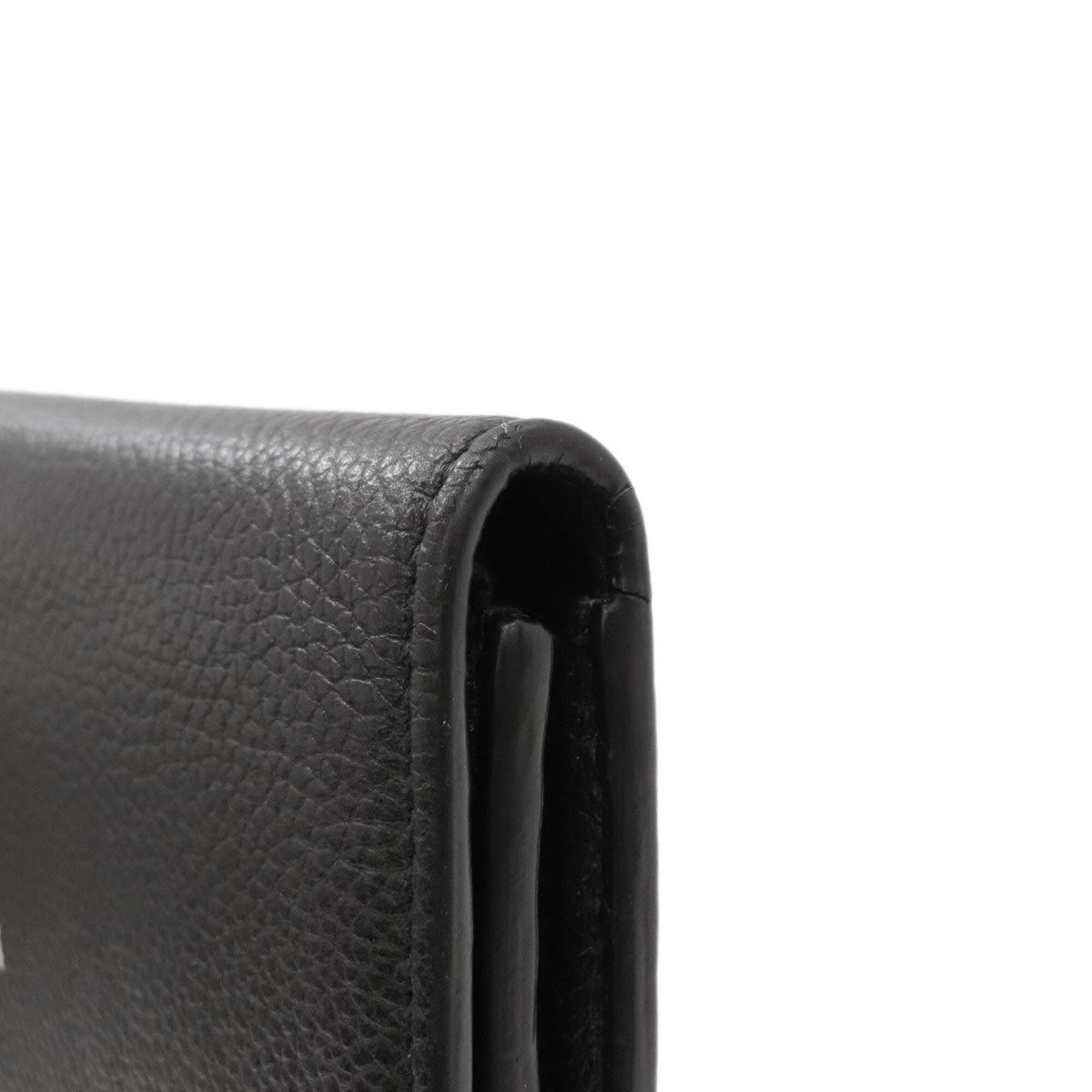 Balenciaga Black Leather Long Wallet (Bi-Fold) (Pre-Owned)