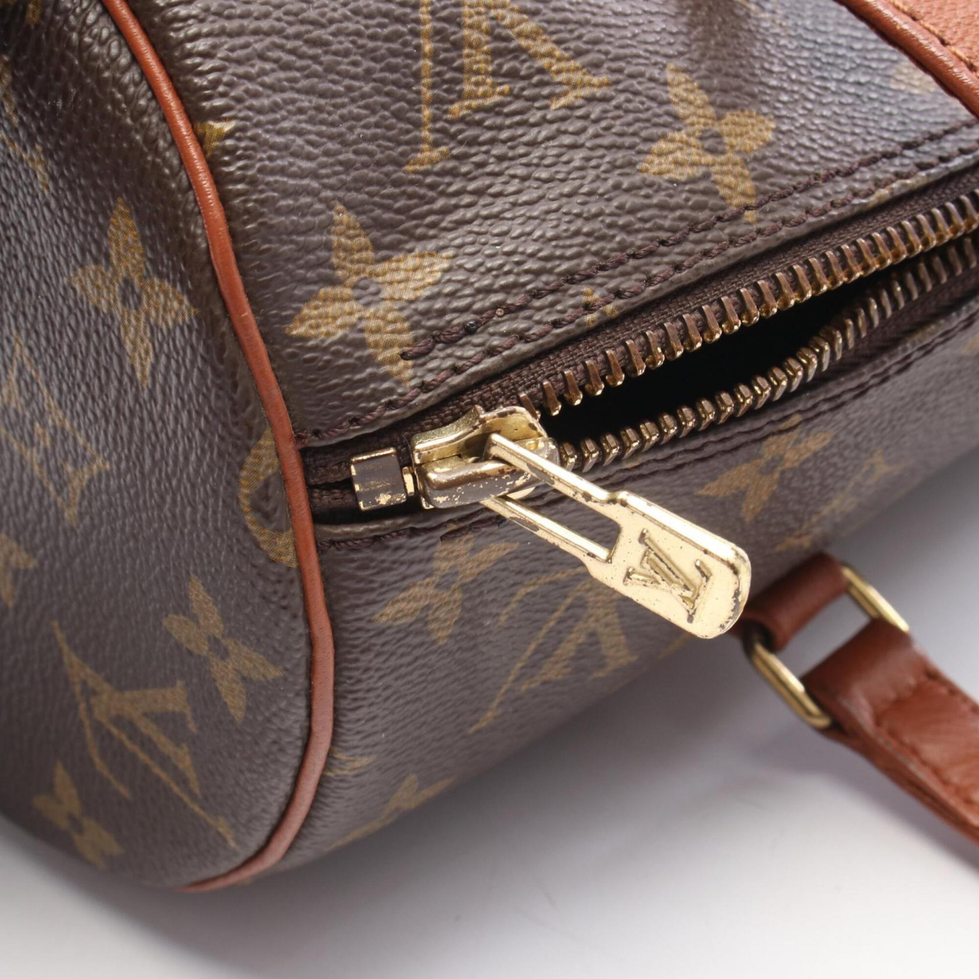 Louis Vuitton Brown Monogram Monogram Leather Handbag (Pre-Owned)