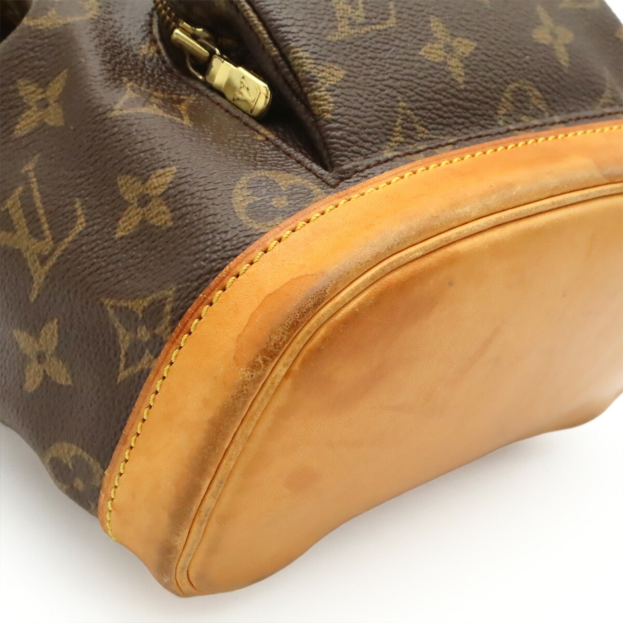 Louis Vuitton Brown Monogram Monogram Backpack Shoulder Bag (Pre-Owned)
