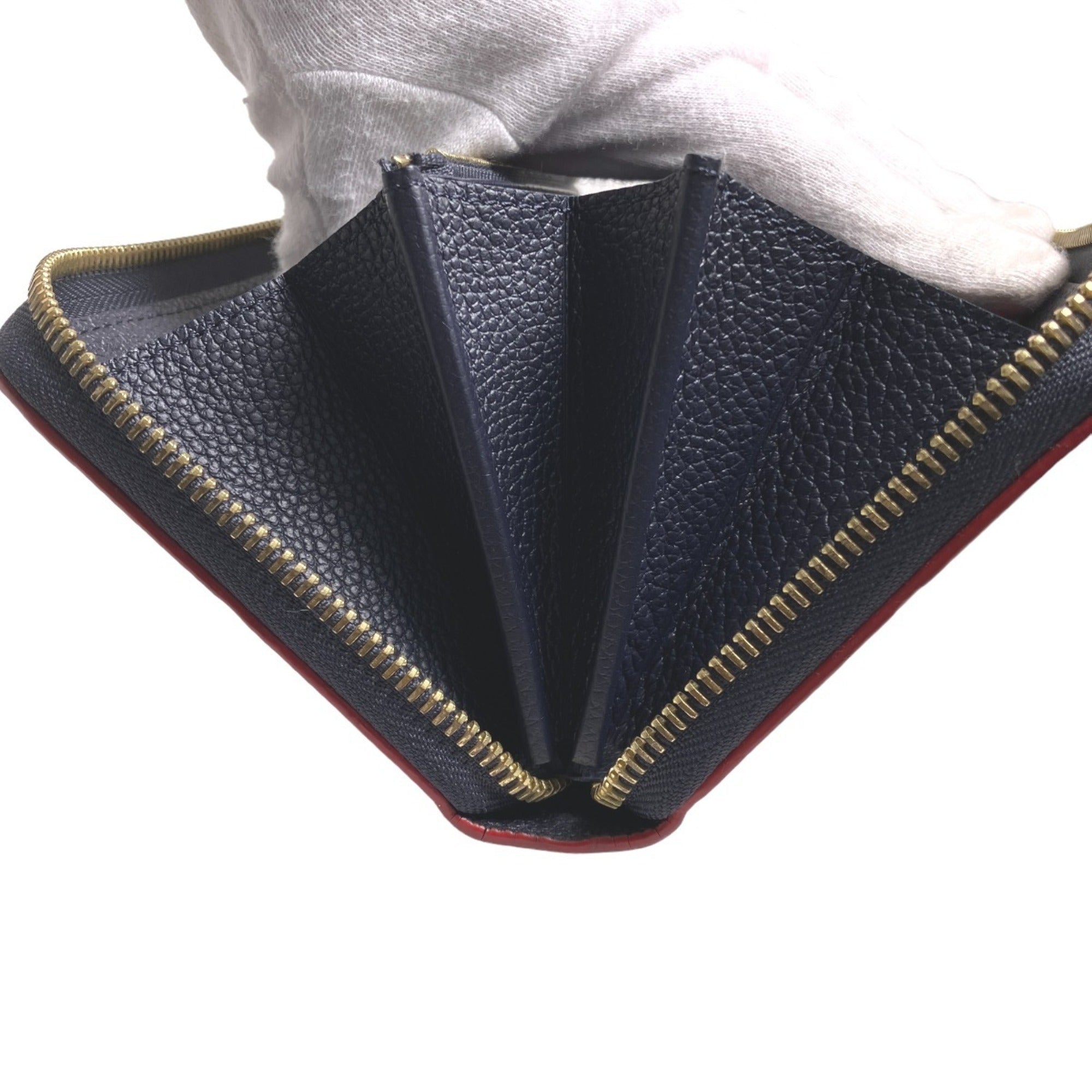 Louis Vuitton Marine Rouge Monogram Empreinte Long Wallet (Bi-Fold) (Pre-Owned)