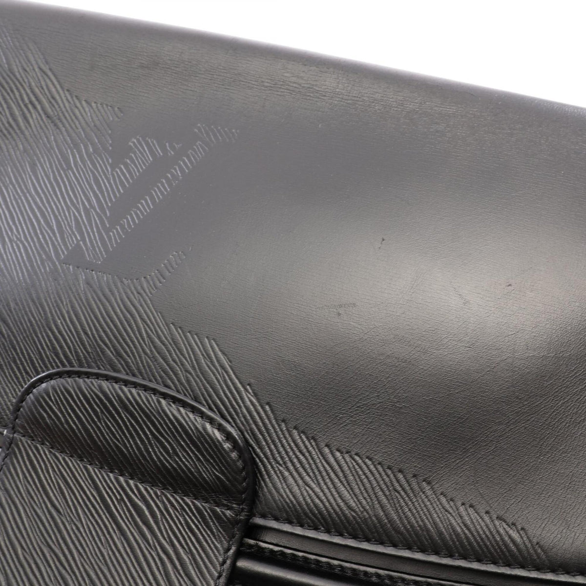 Louis Vuitton Black Epi Leather Clutch Bag Handbag (Pre-Owned)