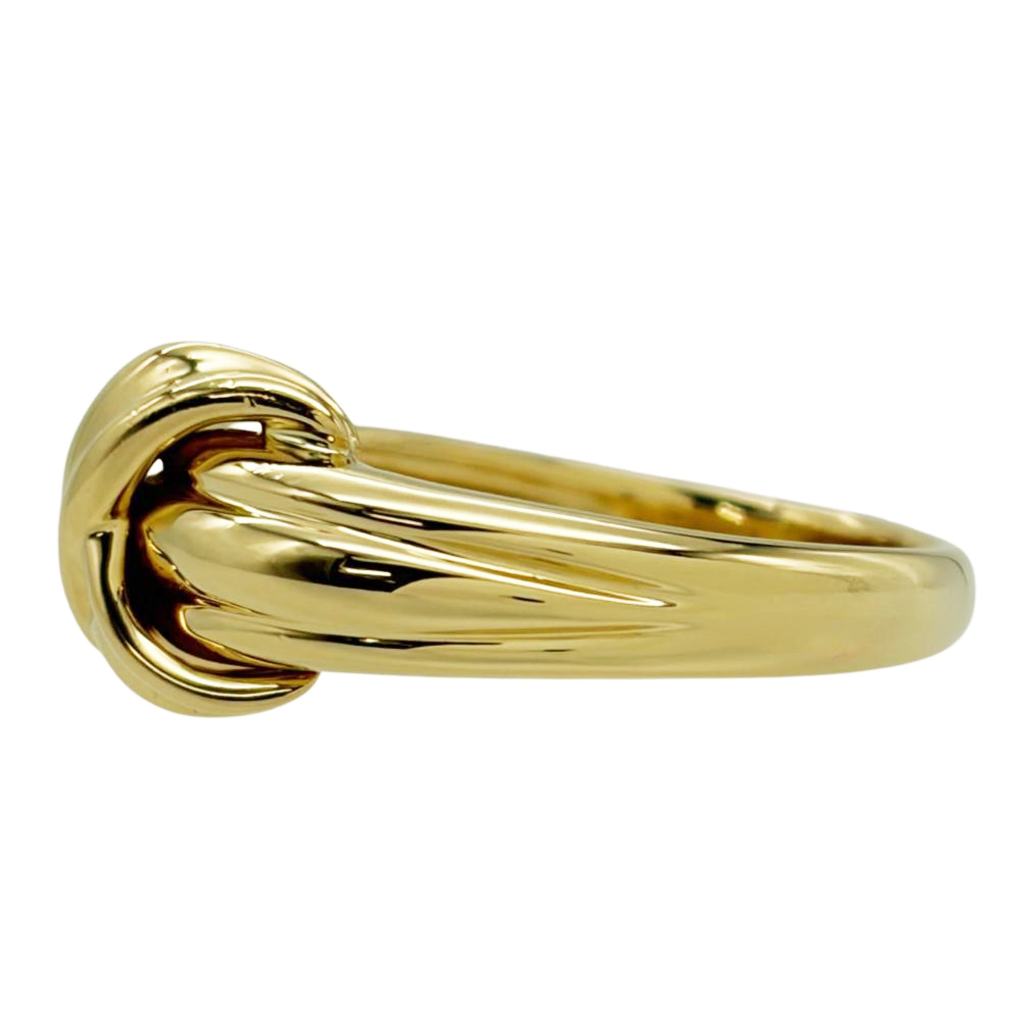 Tiffany Yellow Gold (18K) Band Ring (Pre-Owned)