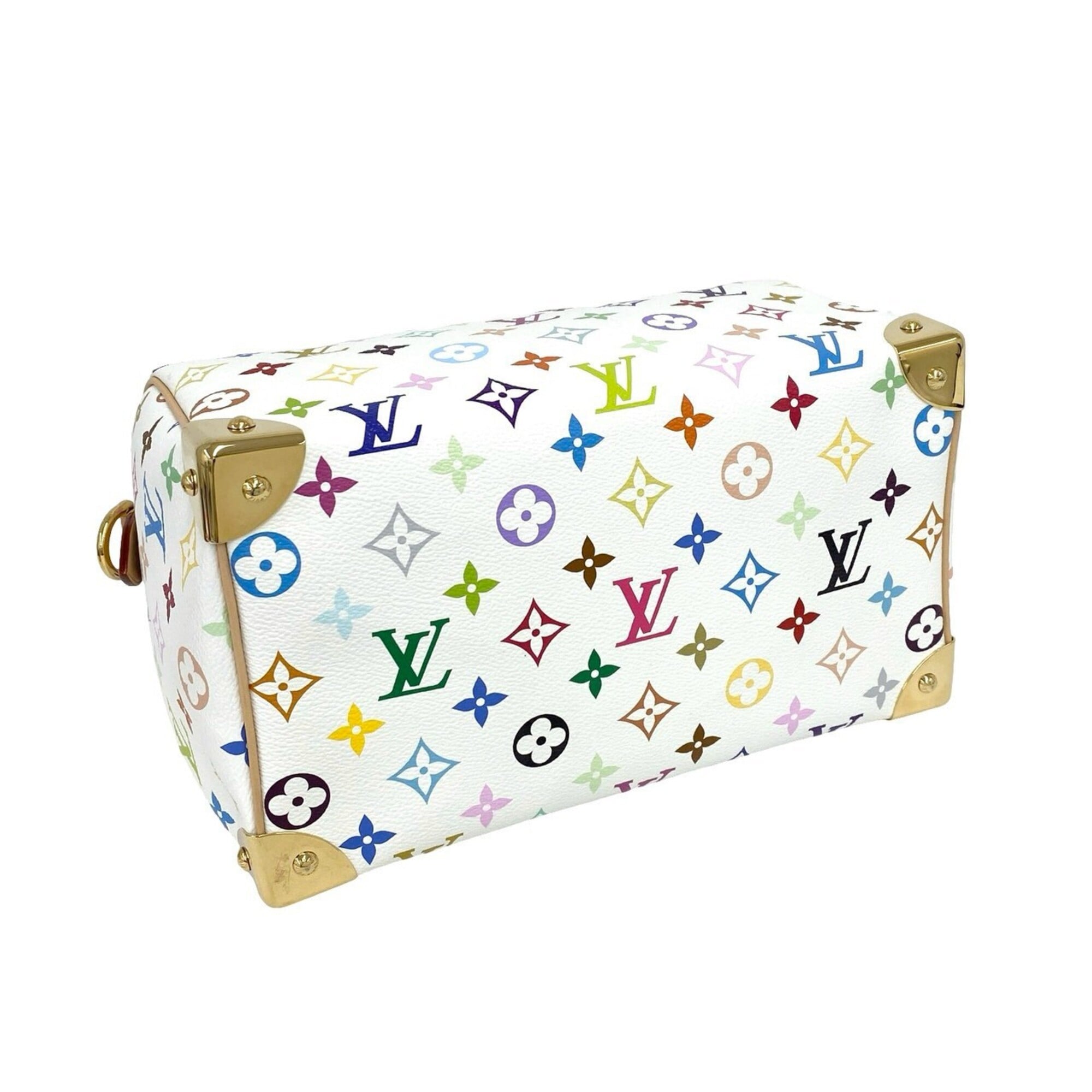 Louis Vuitton Brown Multi-Color Pvc Leather Handbag Shoulder Bag (Pre-Owned)
