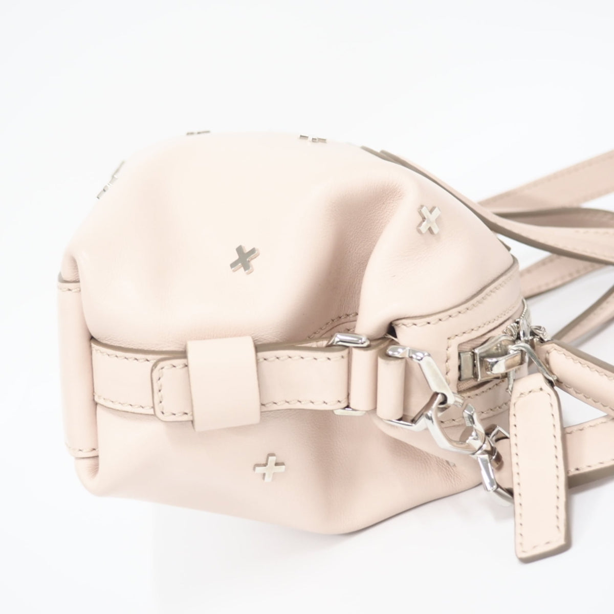 Givenchy Pink Beige Leather Handbag (Pre-Owned)