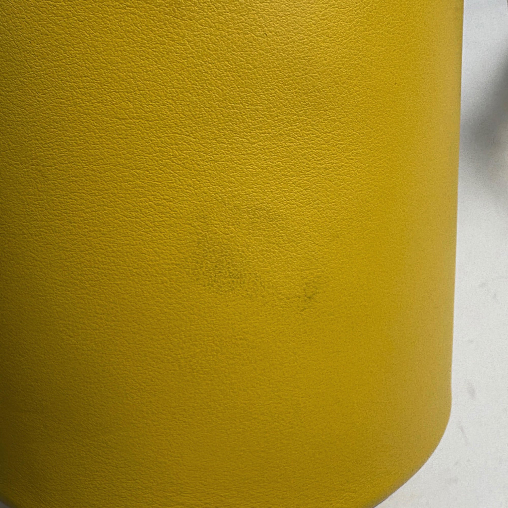 Miu Miu Yellow Leather Shoulder Bag (Pre-Owned)